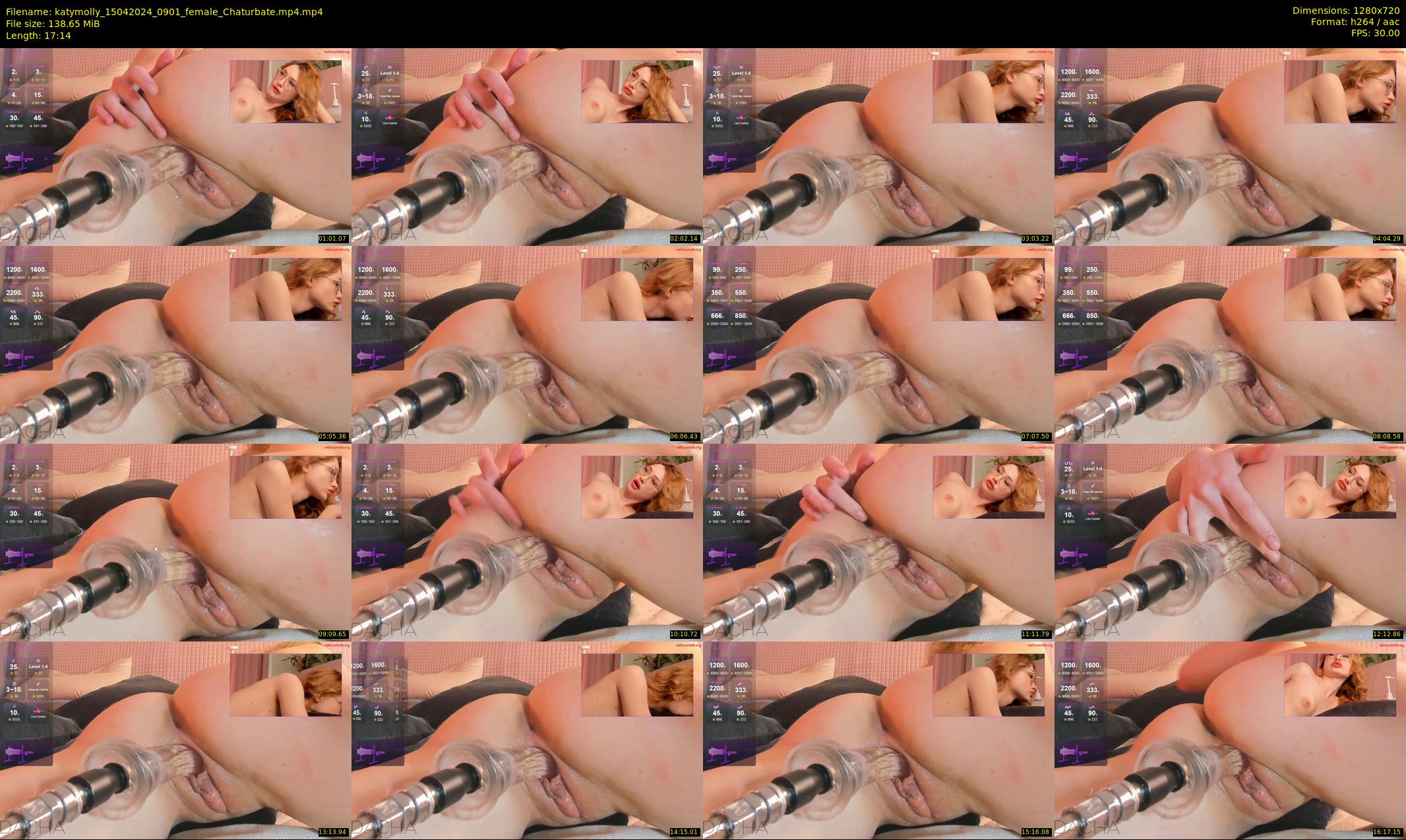 katymolly — 18 minute Chaturbate female cam show recording, 720p, Apr 15, 2024
