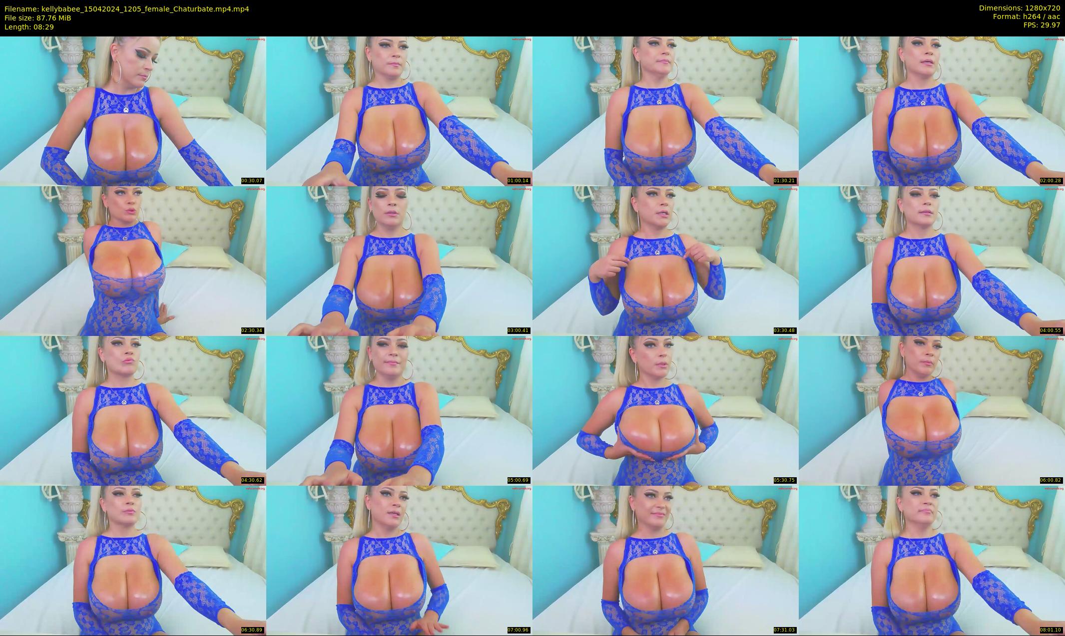 kellybabee — 9 minute Chaturbate female cam show recording, 720p, Apr 15, 2024