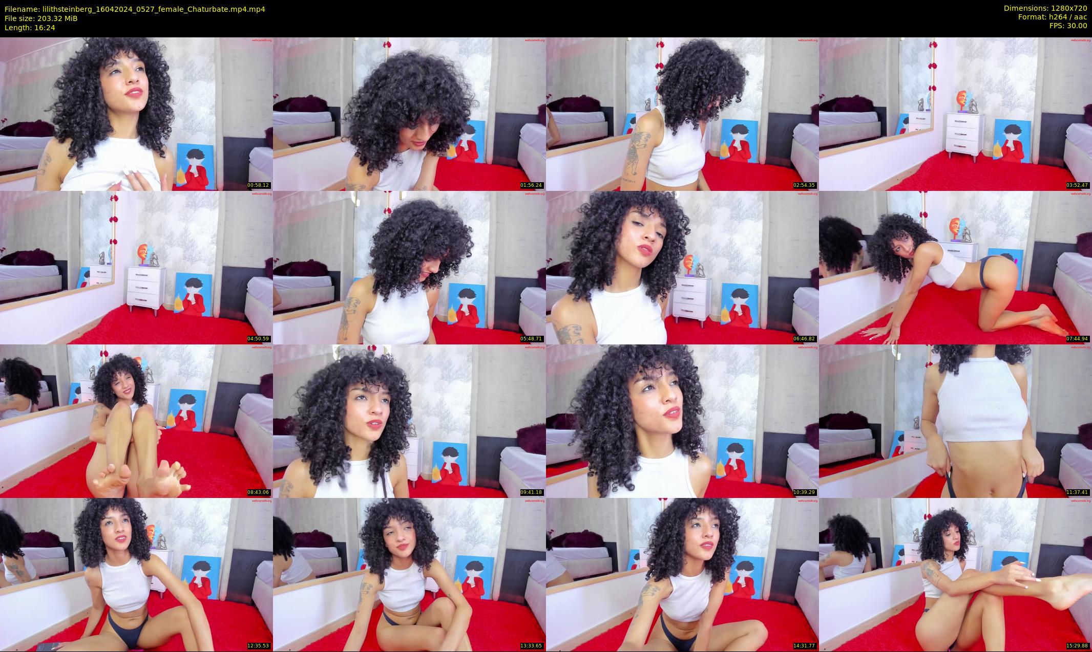 lilithsteinberg — 17 minute Chaturbate female cam show recording, 720p, Apr 16, 2024