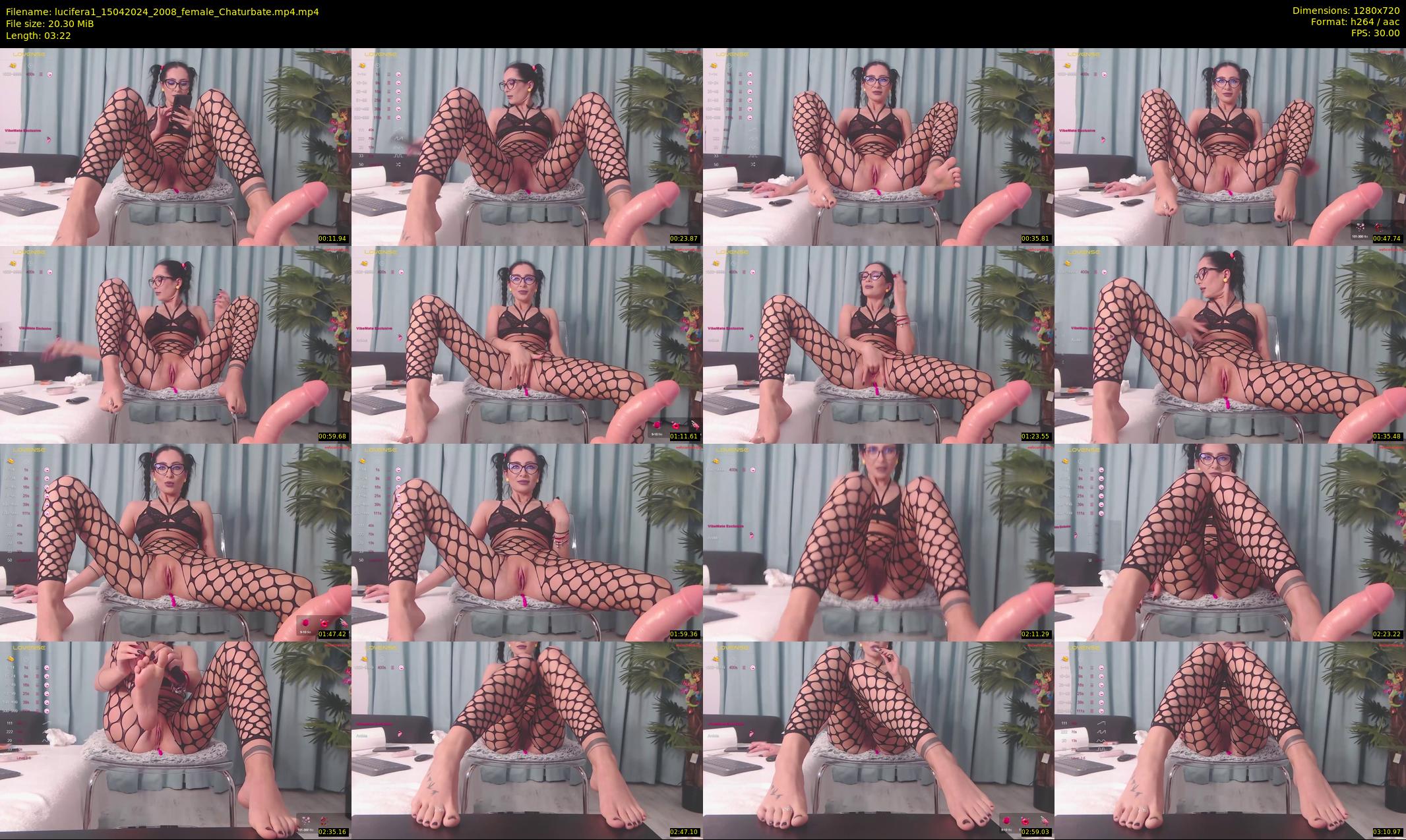 lucifera1 — 4 minute Chaturbate female cam show recording, 720p, Apr 15, 2024