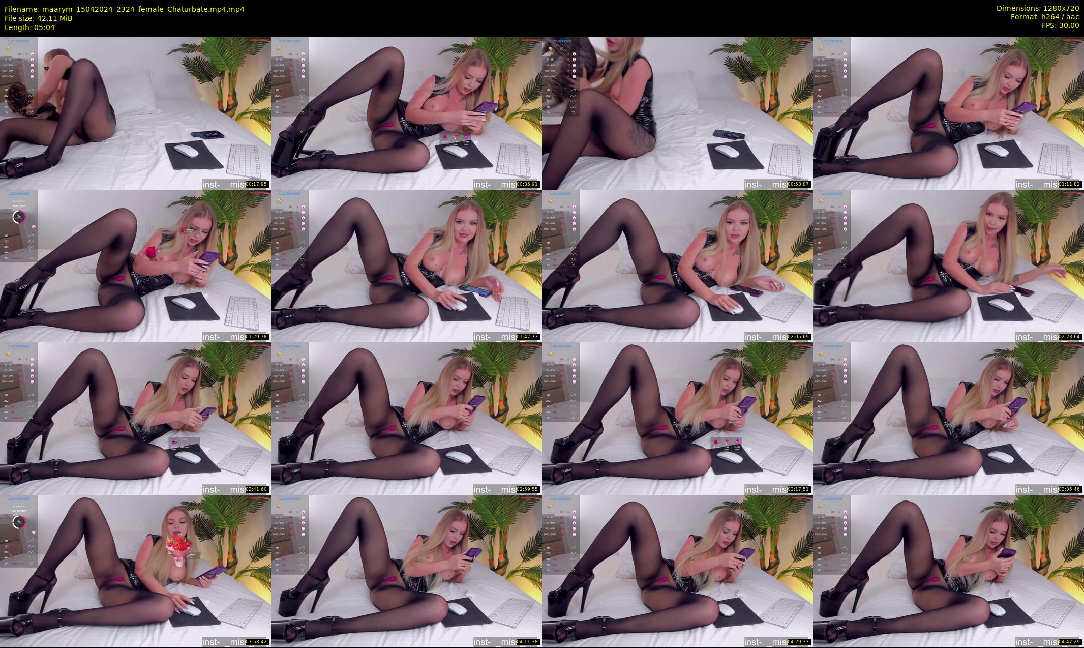 maarym — 6 minute Chaturbate couple cam show recording, 720p, Apr 15, 2024