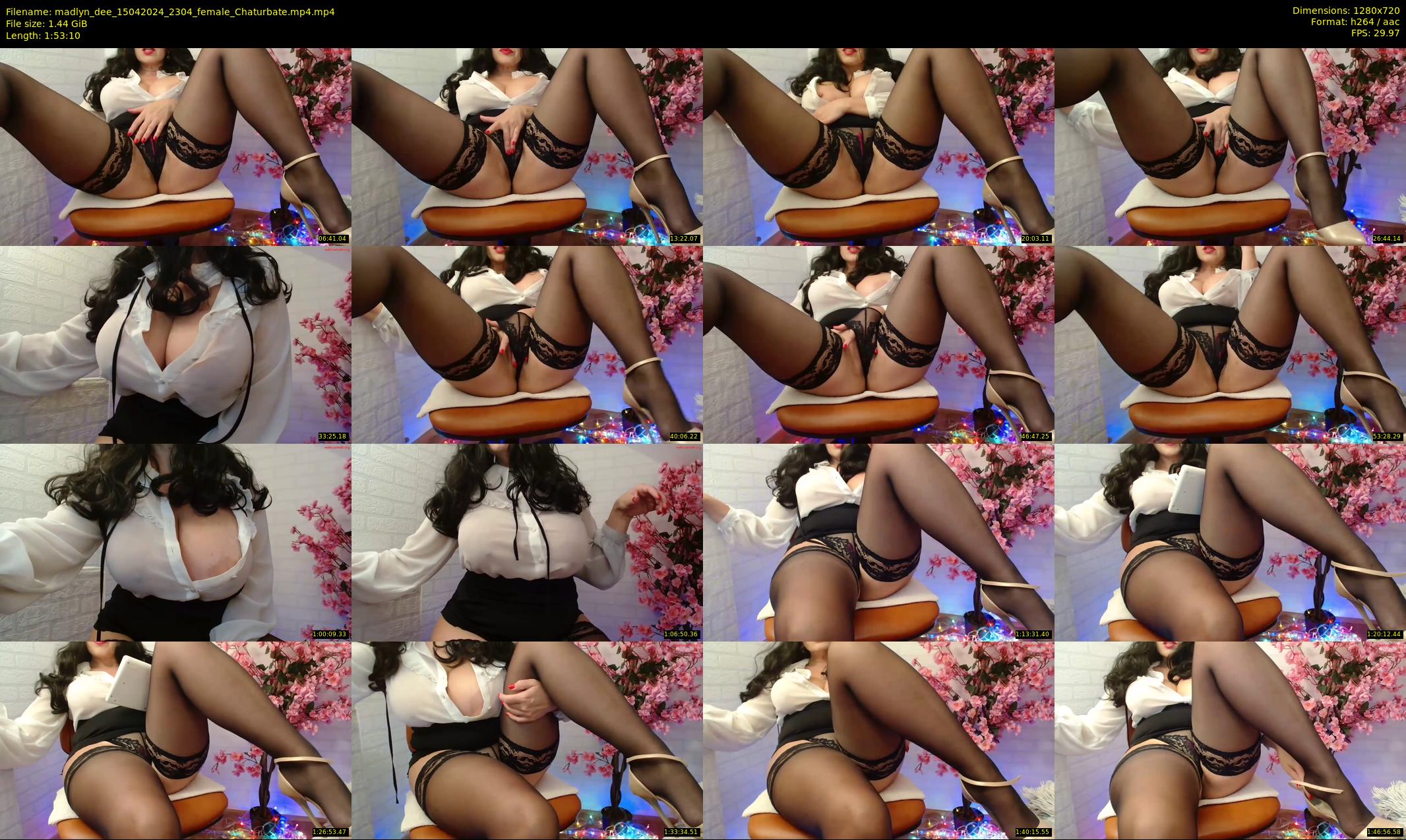 madlyn_dee — 114 minute Chaturbate female cam show recording, 720p, Apr 15, 2024
