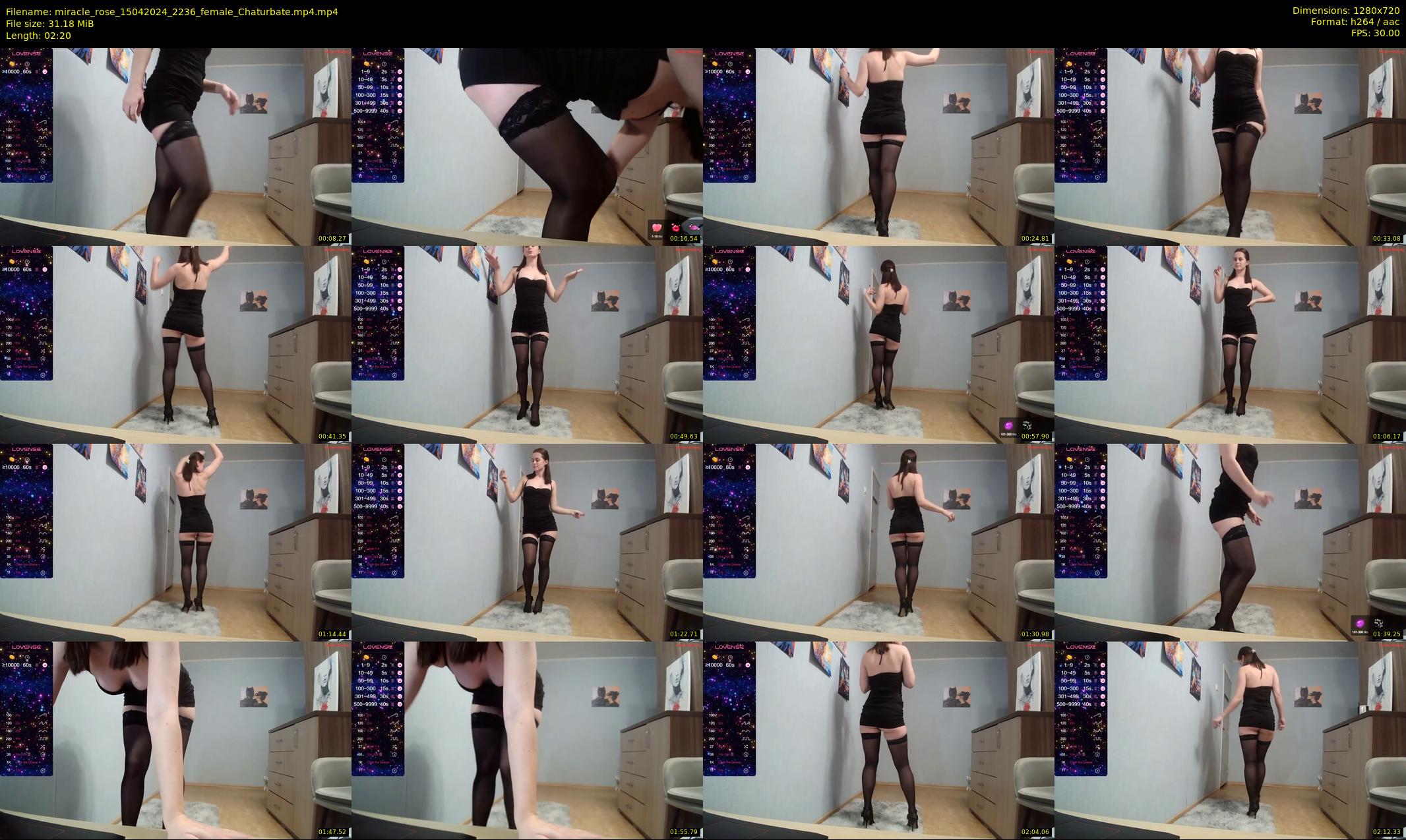 miracle_rose — 3 minute Chaturbate female cam show recording, 720p, Apr 15, 2024