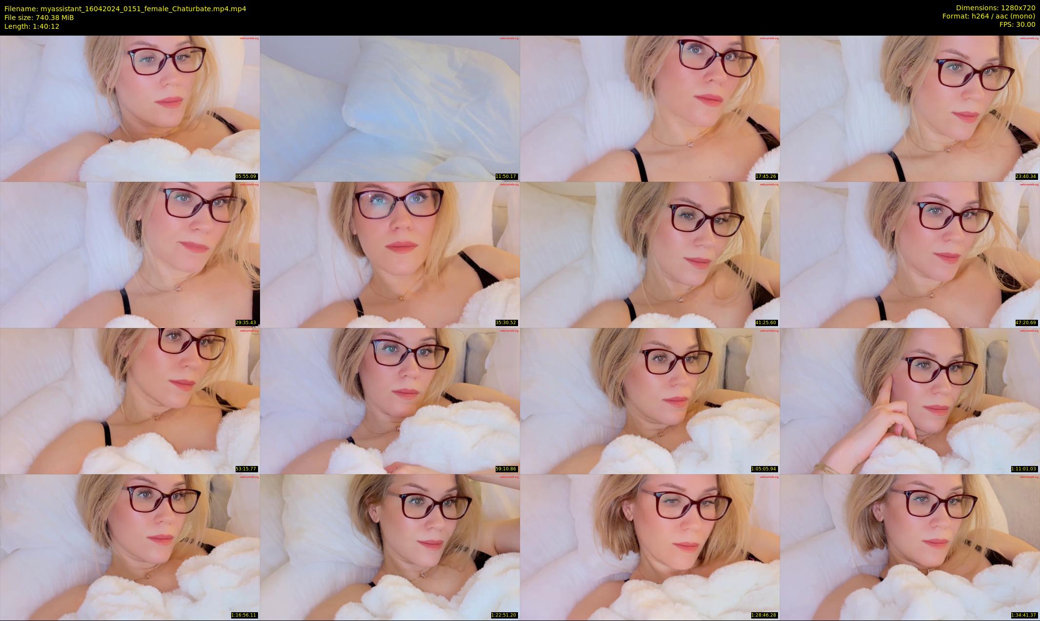 myassistant — 101 minute Chaturbate female cam show recording, 720p, Apr 16, 2024