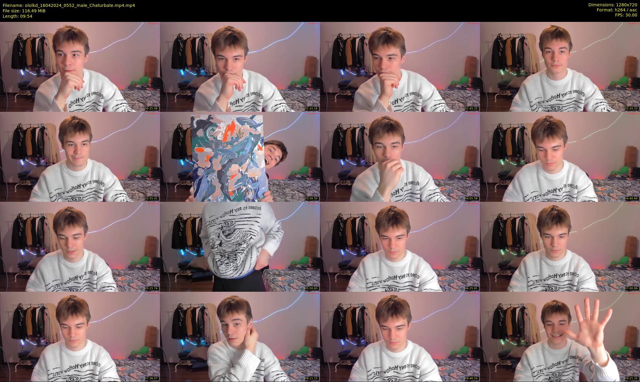 ololkd — 10 minute Chaturbate male cam show recording, 720p, Apr 16, 2024