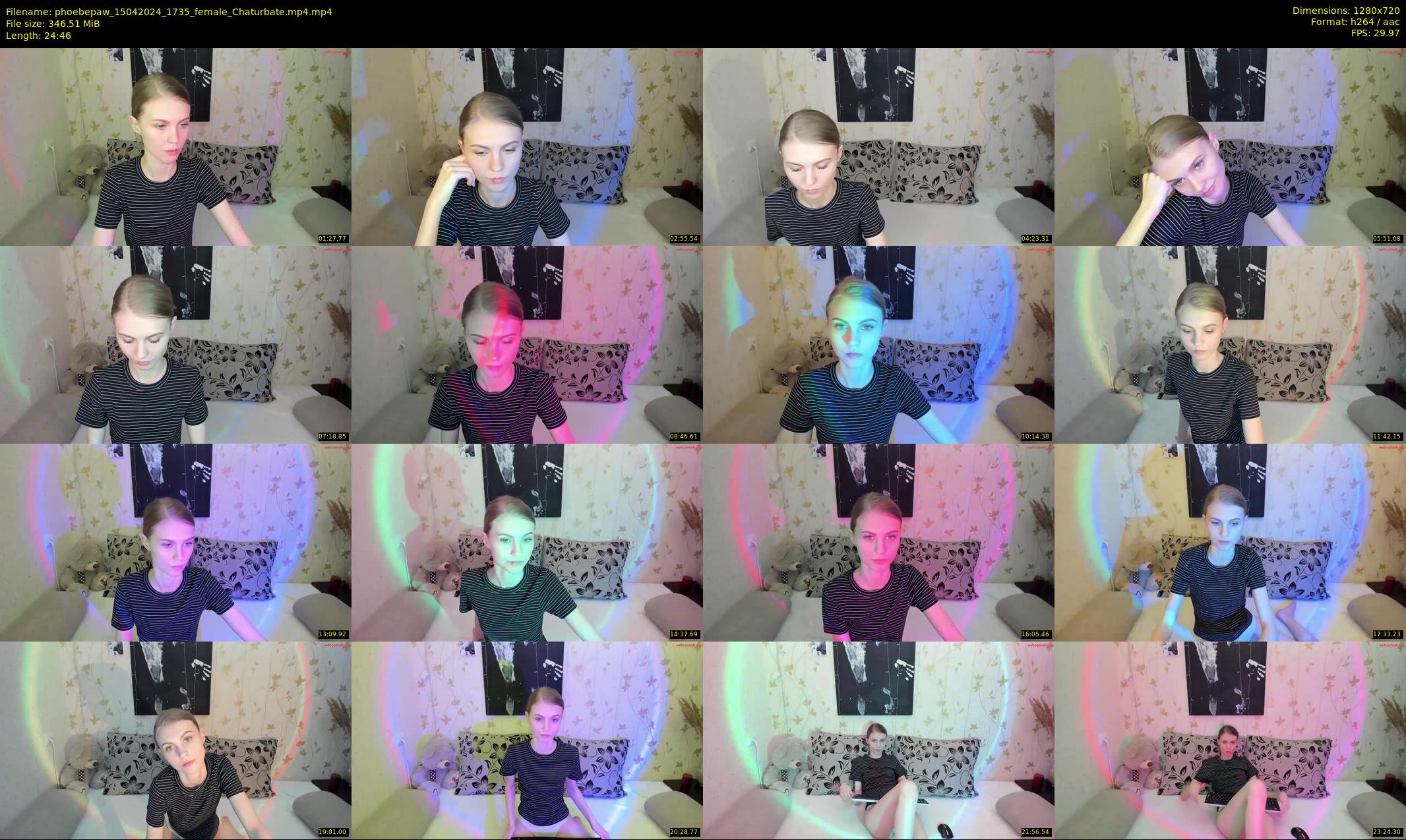 phoebepaw — 25 minute Chaturbate female cam show recording, 720p, Apr 15, 2024