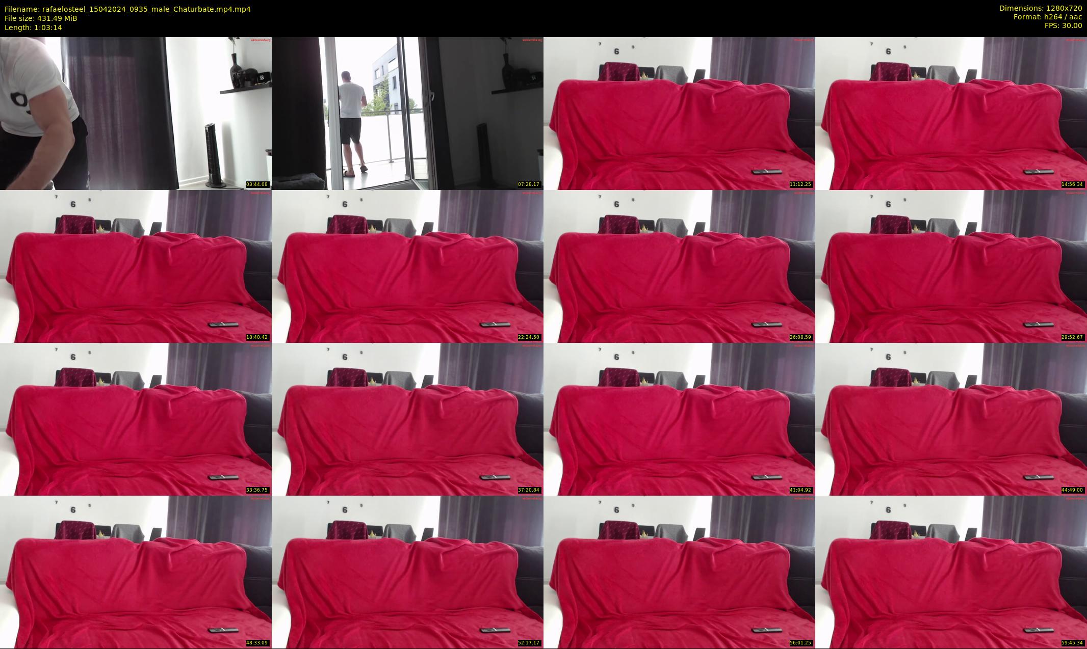 rafaelosteel — 64 minute Chaturbate male cam show recording, 720p, Apr 15, 2024