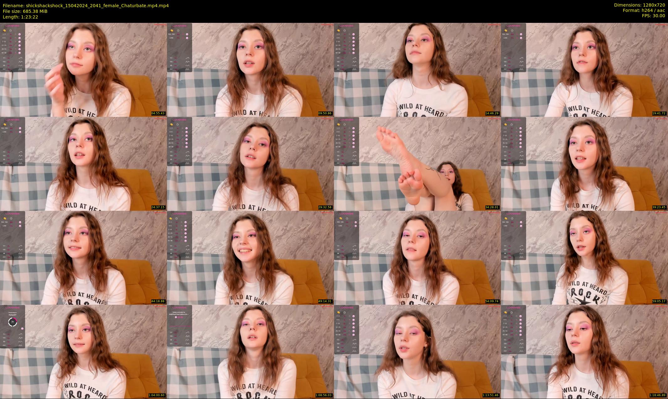 shickshackshock — 84 minute Chaturbate female cam show recording, 720p, Apr 15, 2024