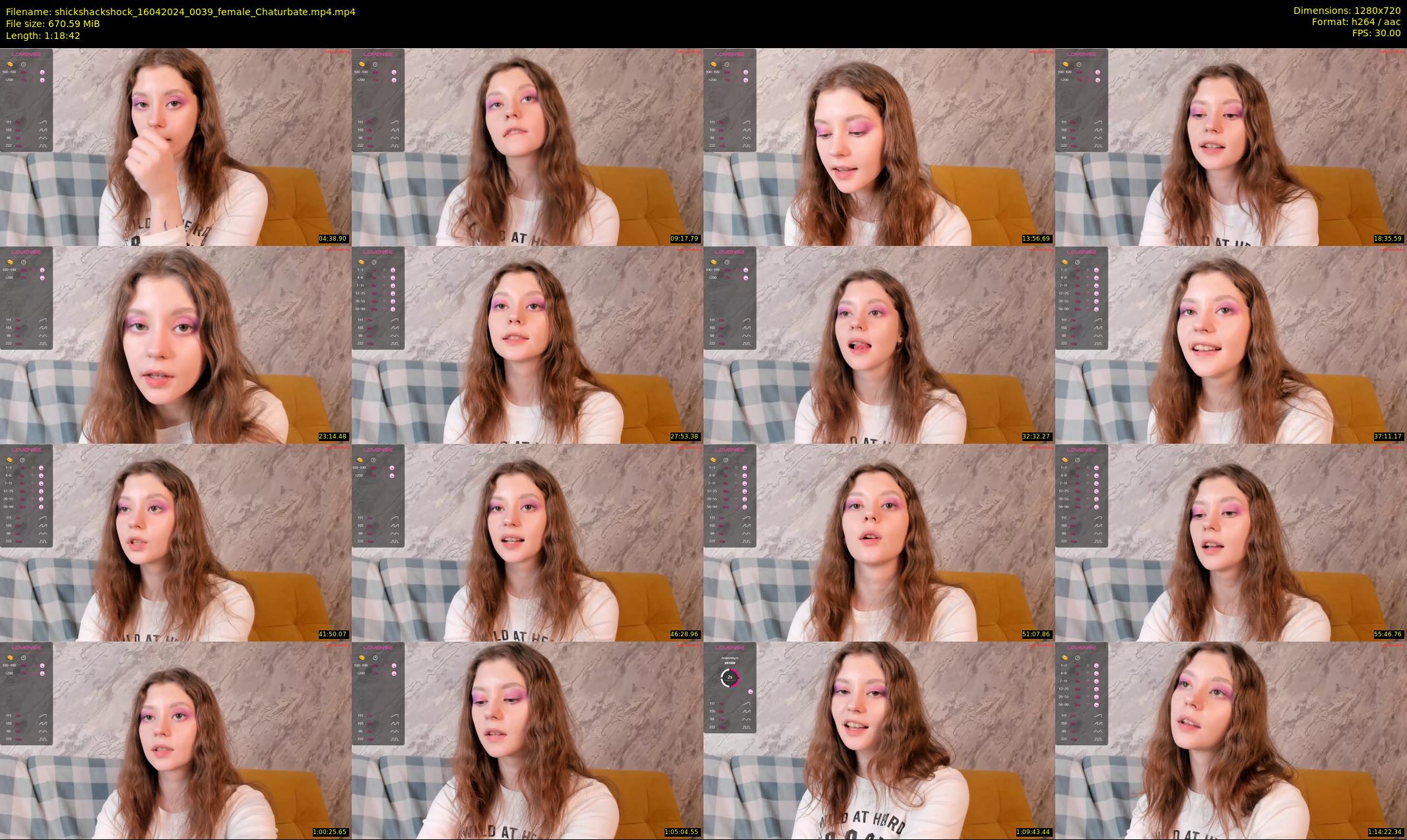 shickshackshock — 79 minute Chaturbate female cam show recording, 720p, Apr 16, 2024