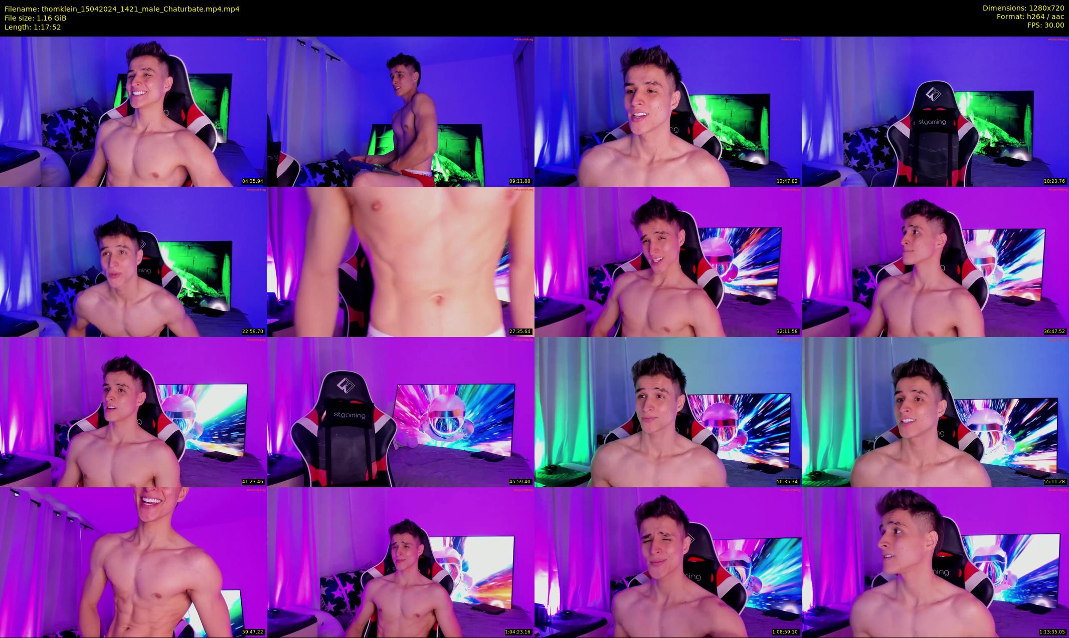 thomklein — 78 minute Chaturbate male cam show recording, 720p, Apr 15, 2024