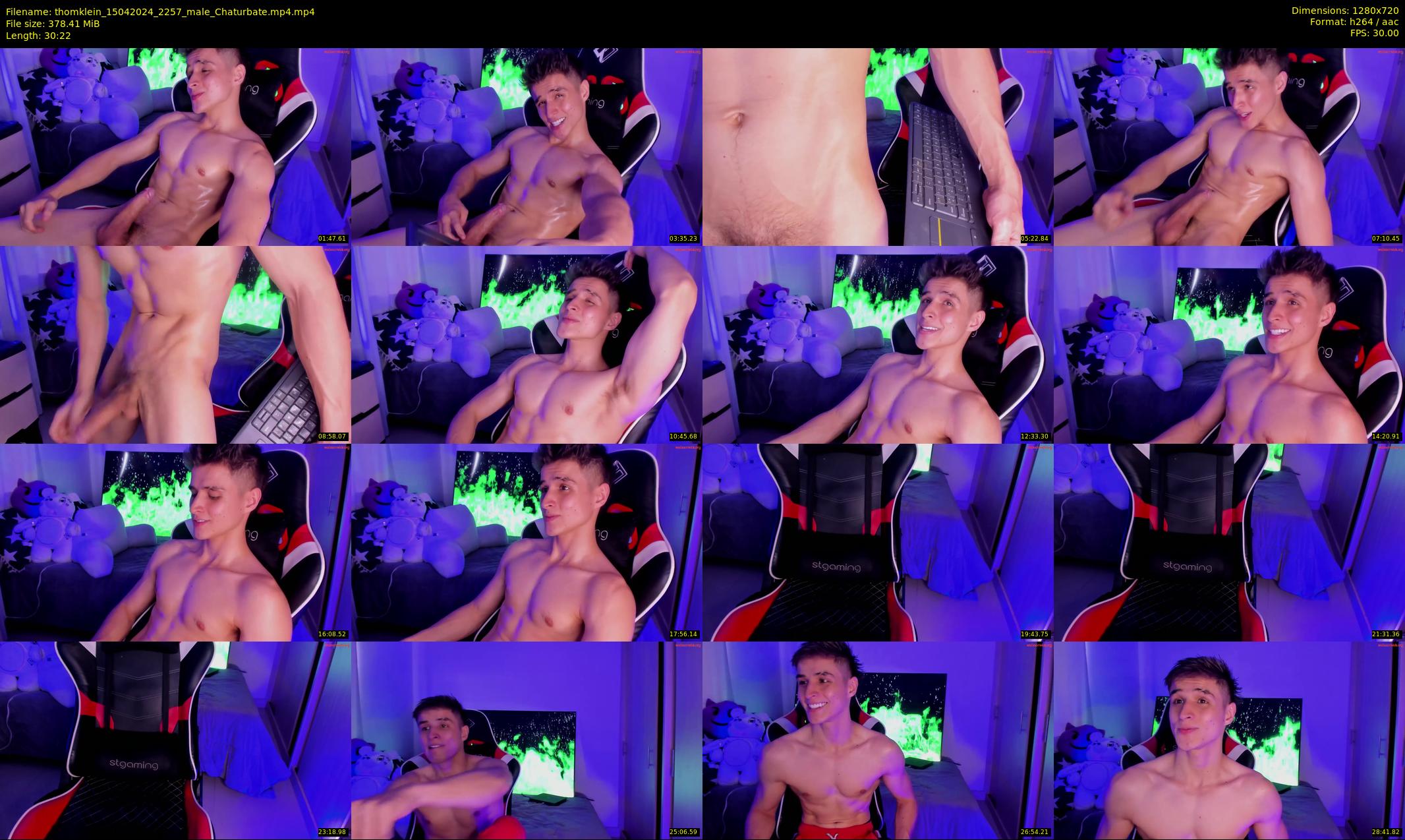 thomklein — 31 minute Chaturbate male cam show recording, 720p, Apr 15, 2024