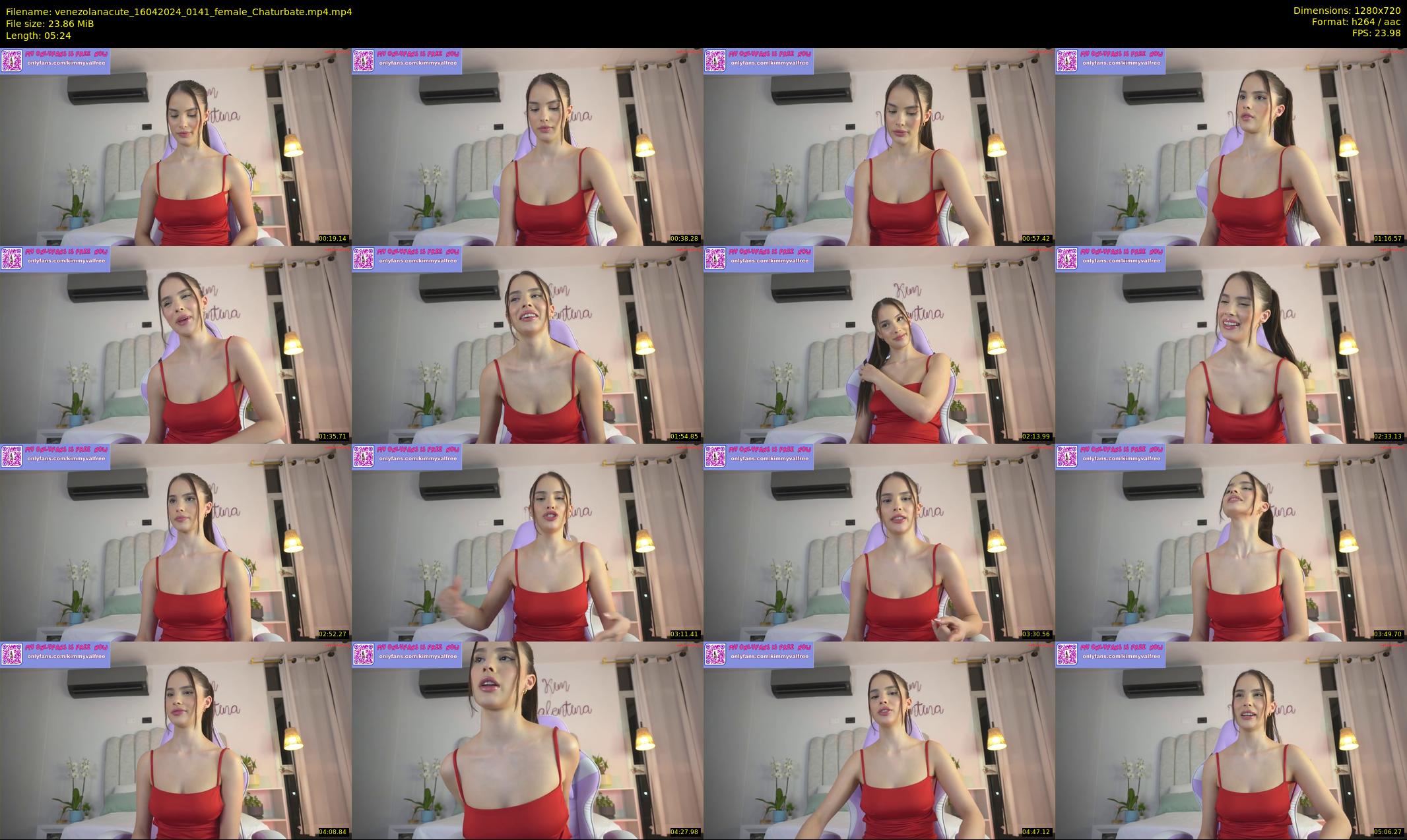 venezolanacute — 6 minute Chaturbate female cam show recording, 720p, Apr 16, 2024