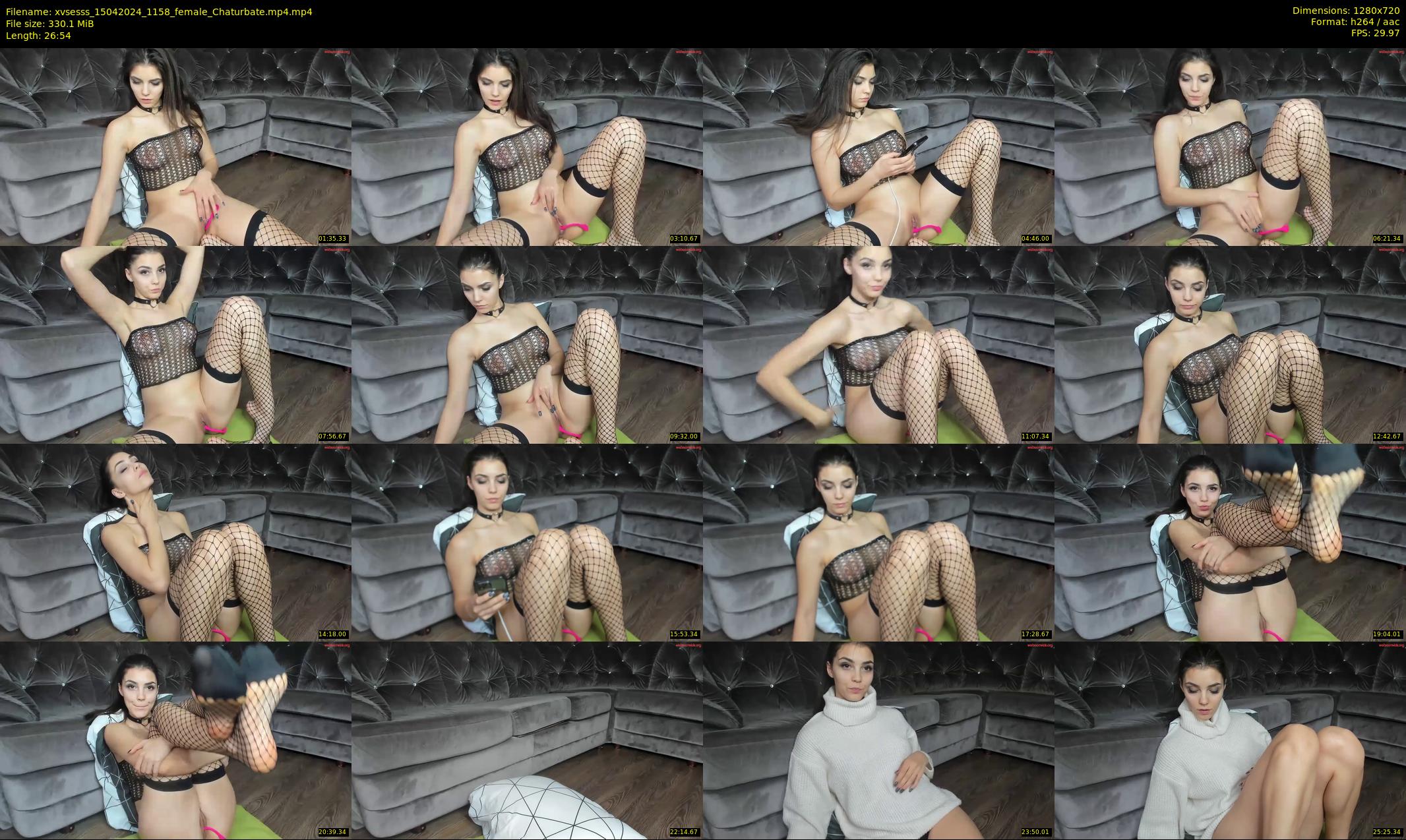 xvsesss — 27 minute Chaturbate female cam show recording, 720p, Apr 15, 2024