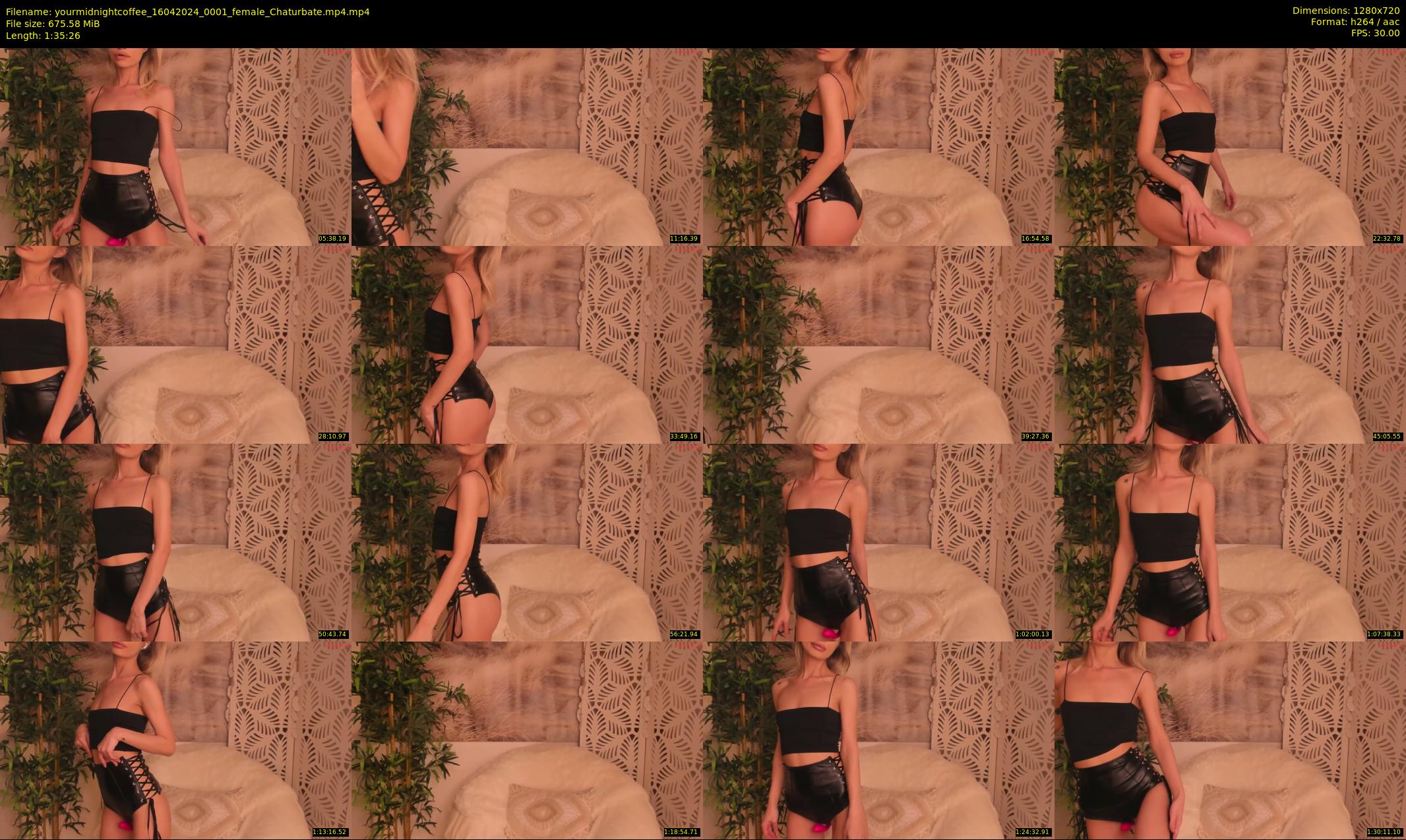 yourmidnightcoffee — 96 minute Chaturbate female cam show recording, 720p, Apr 16, 2024