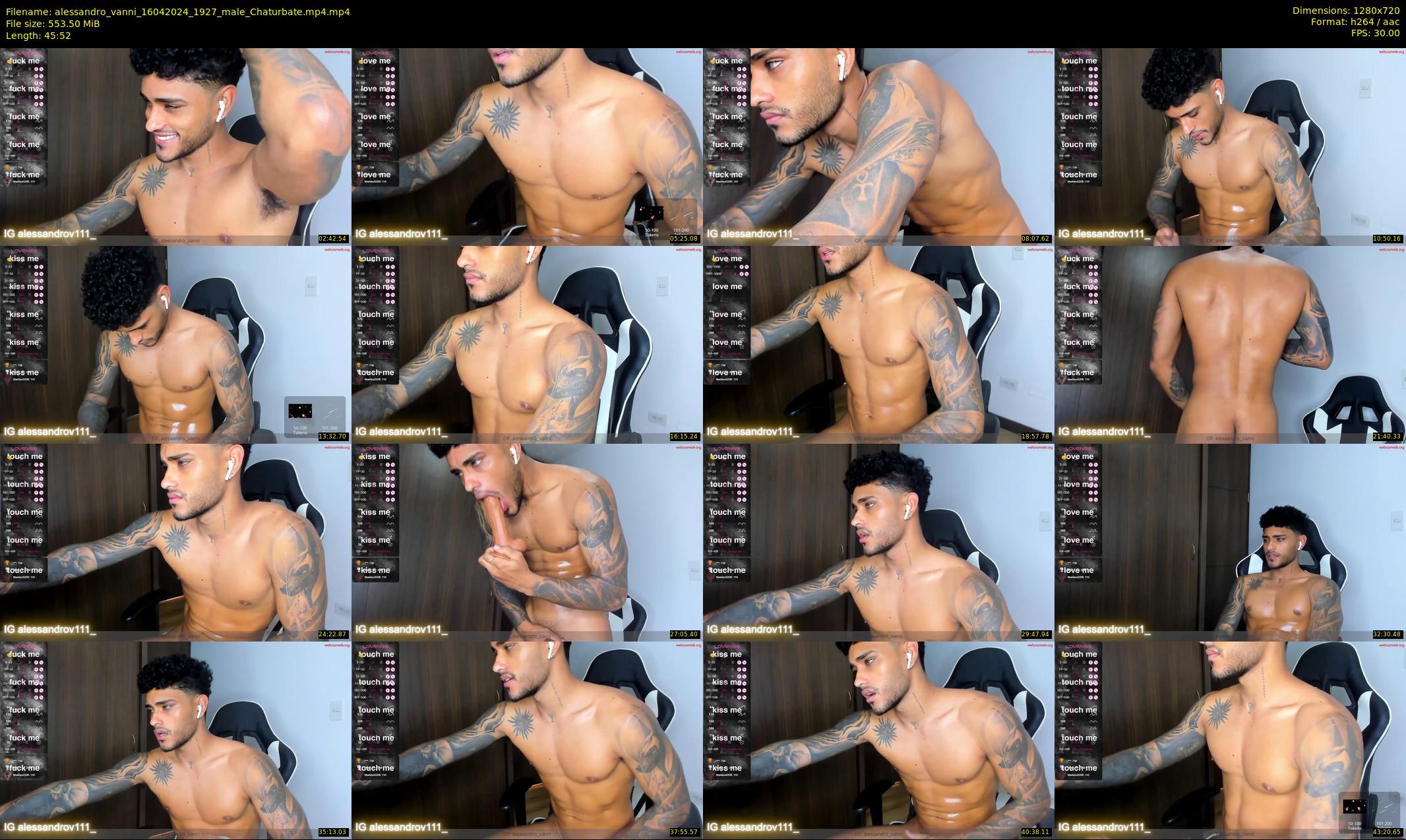 alessandro_vanni — 46 minute Chaturbate male cam show recording, 720p, Apr 16, 2024