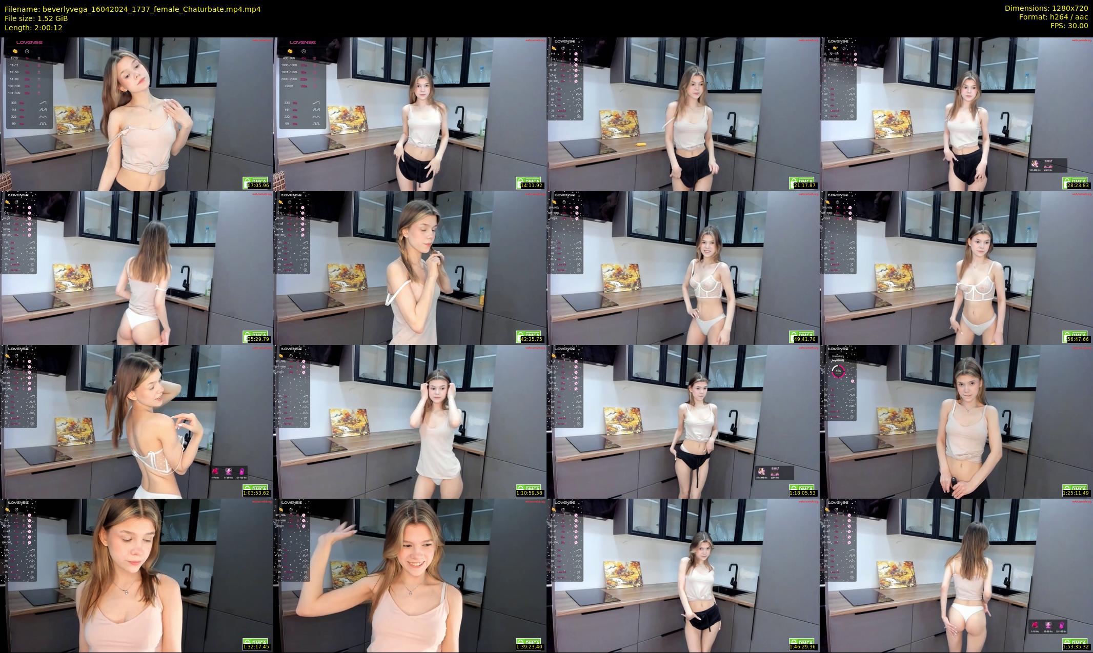 beverlyvega — 121 minute Chaturbate couple cam show recording, 720p, Apr 16, 2024