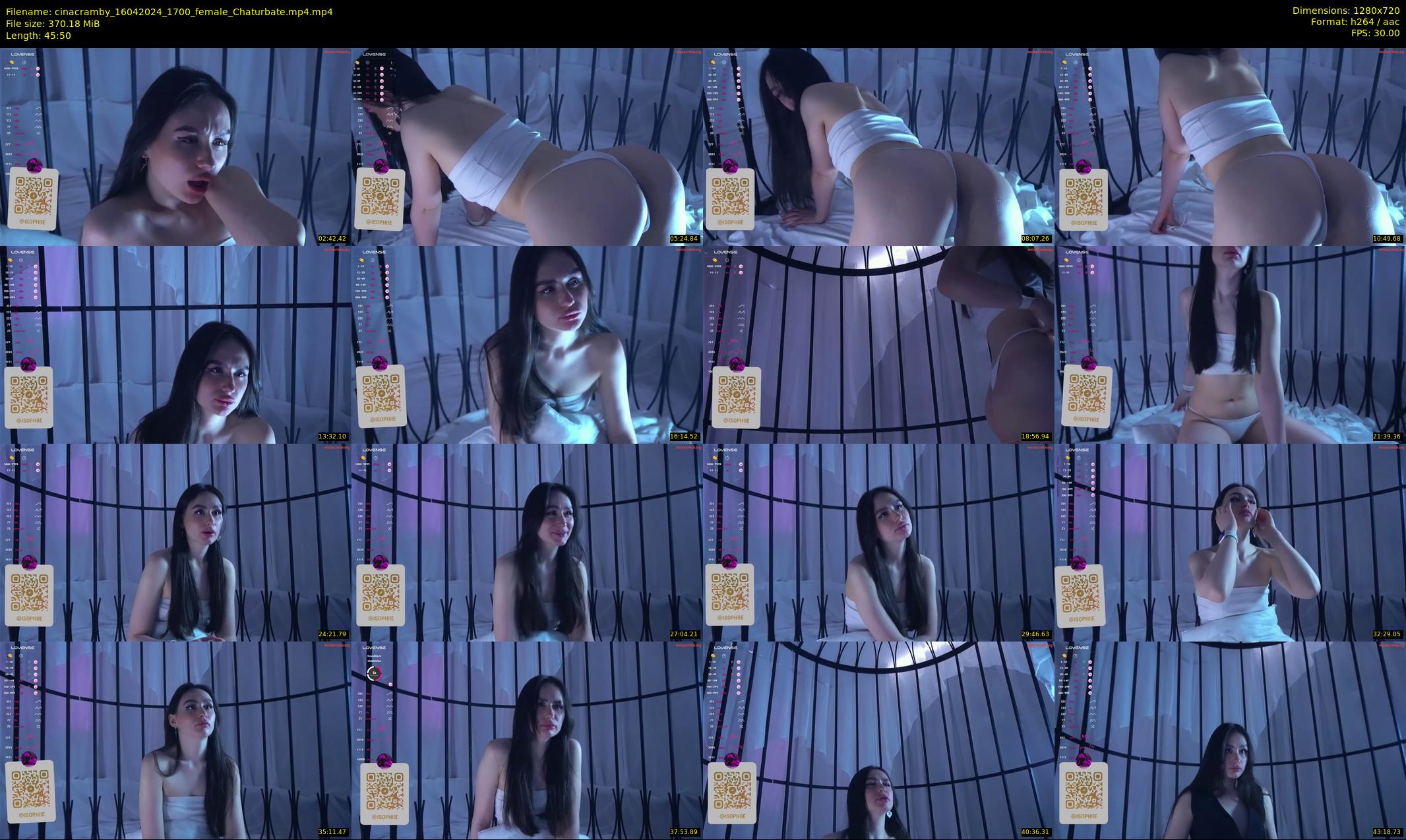 cinacramby — 46 minute Chaturbate female cam show recording, 720p, Apr 16, 2024