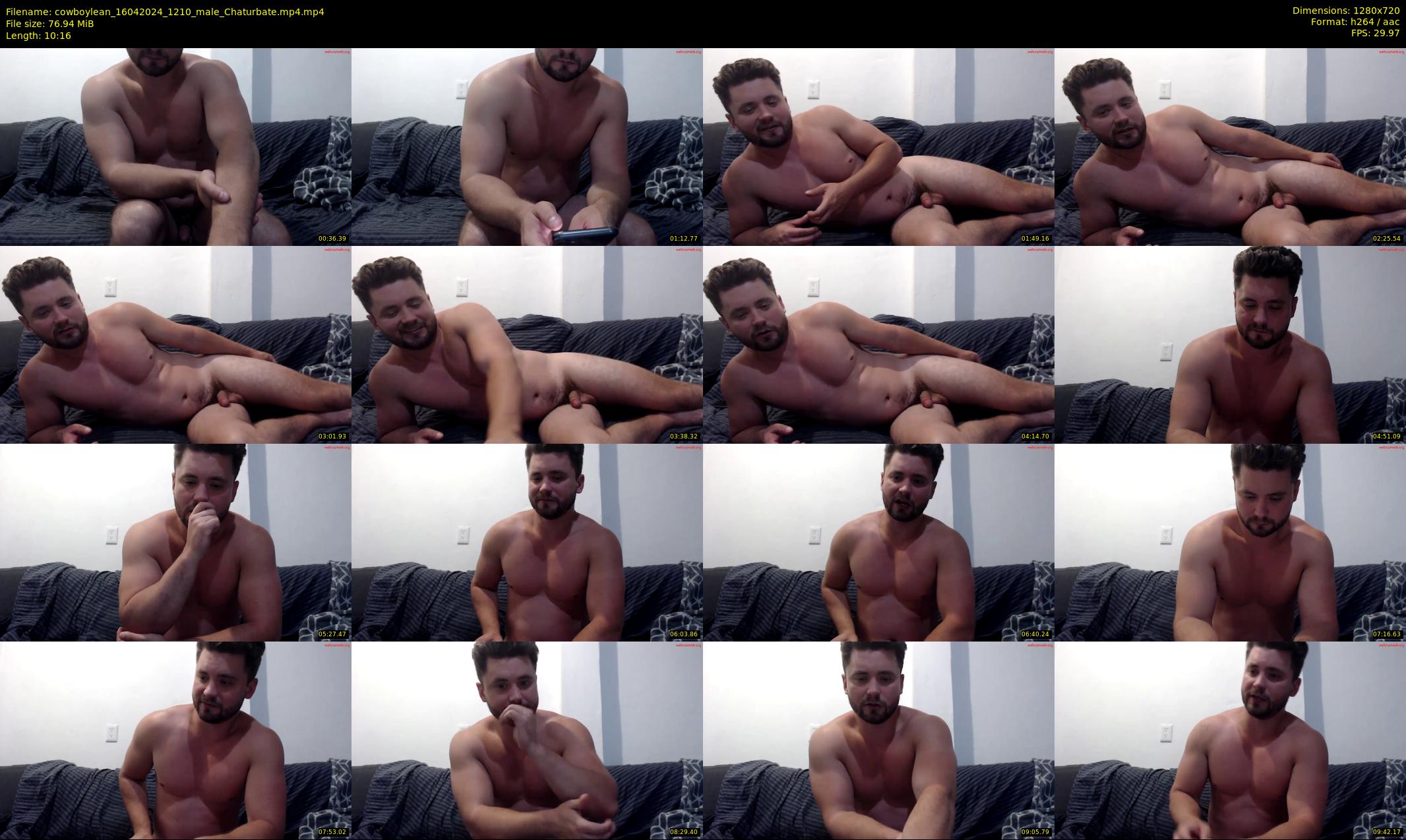 cowboylean — 11 minute Chaturbate male cam show recording, 720p, Apr 16, 2024