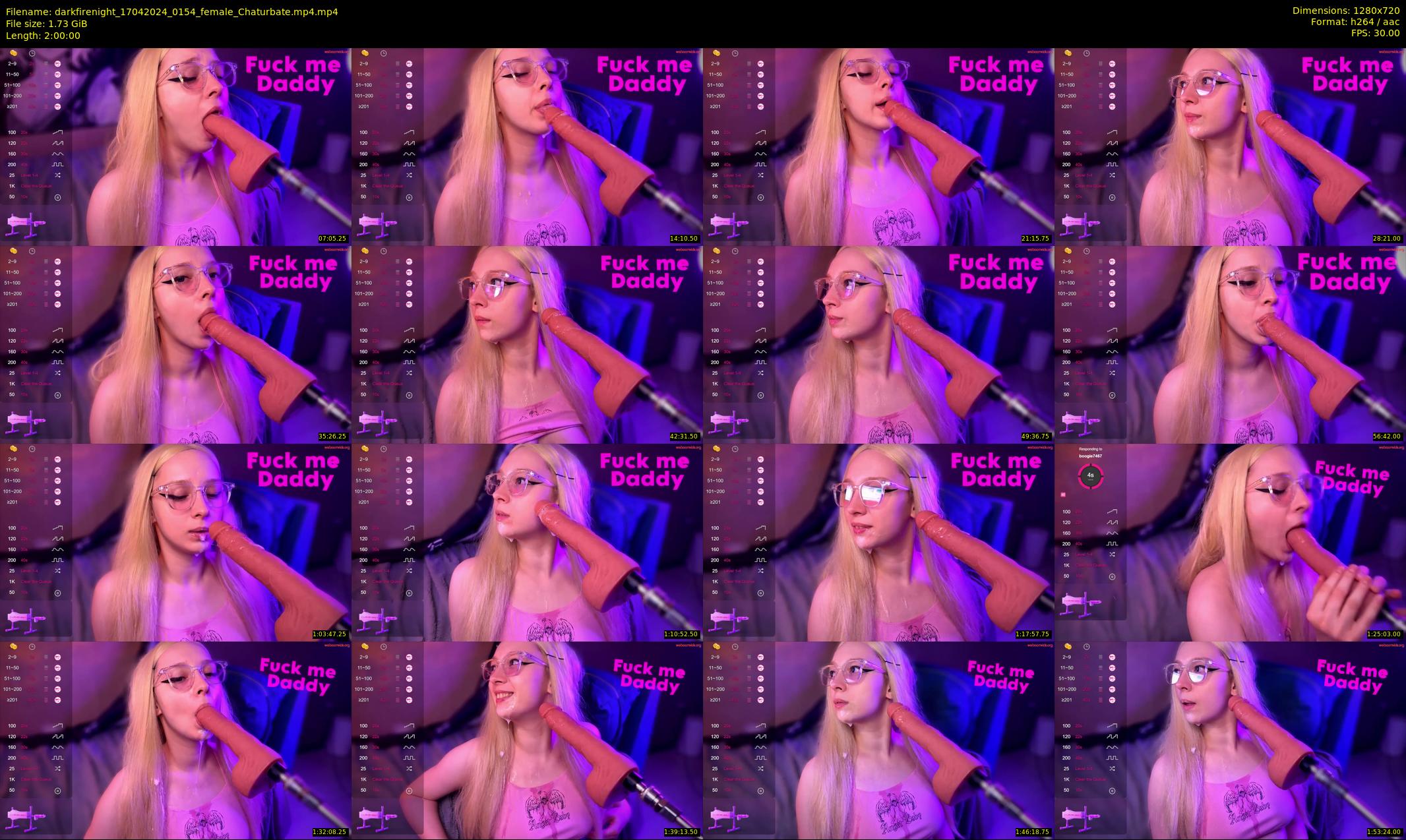 darkfirenight — 120 minute Chaturbate couple cam show recording, 720p, Apr 17, 2024