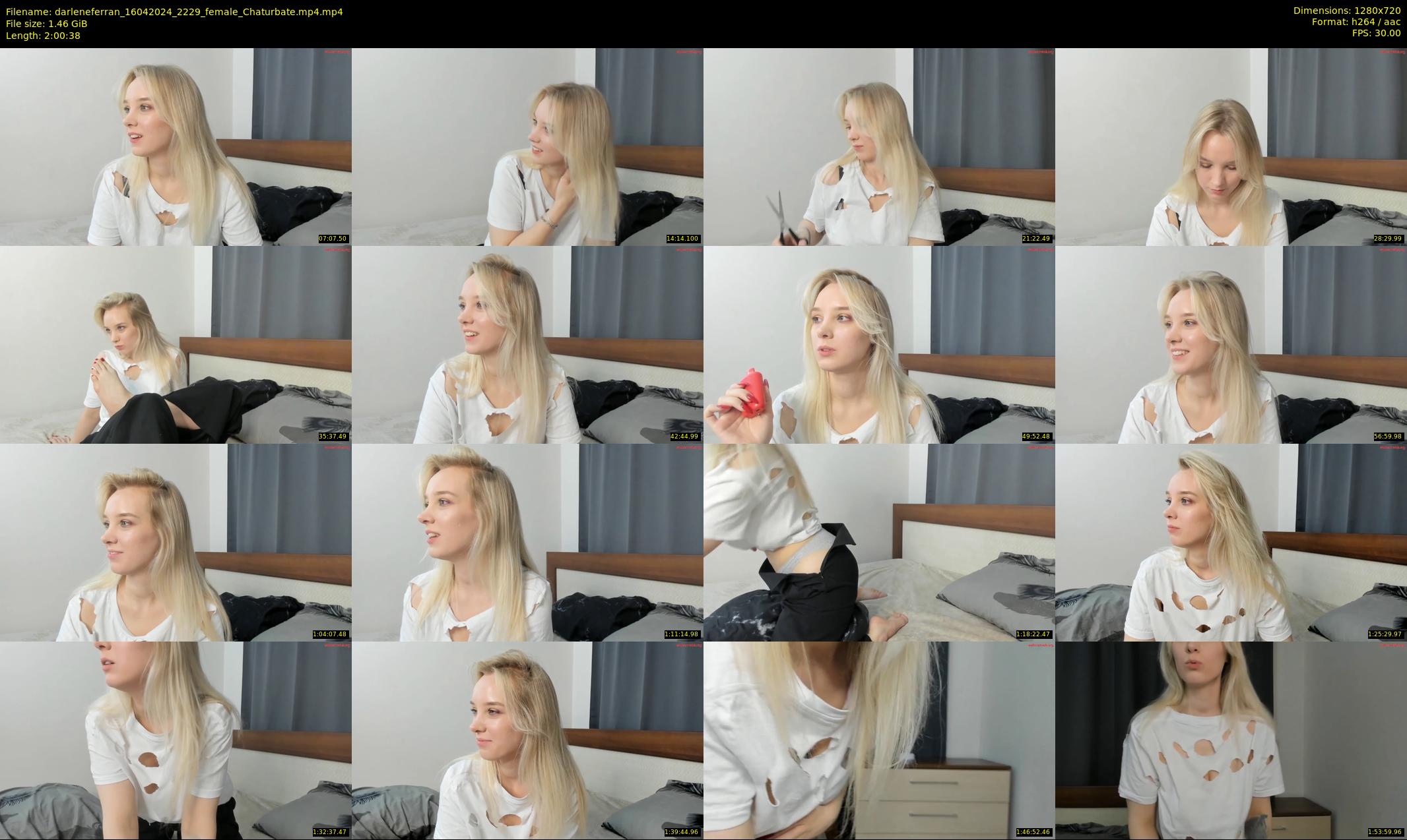 darleneferran — 121 minute Chaturbate female cam show recording, 720p, Apr 16, 2024