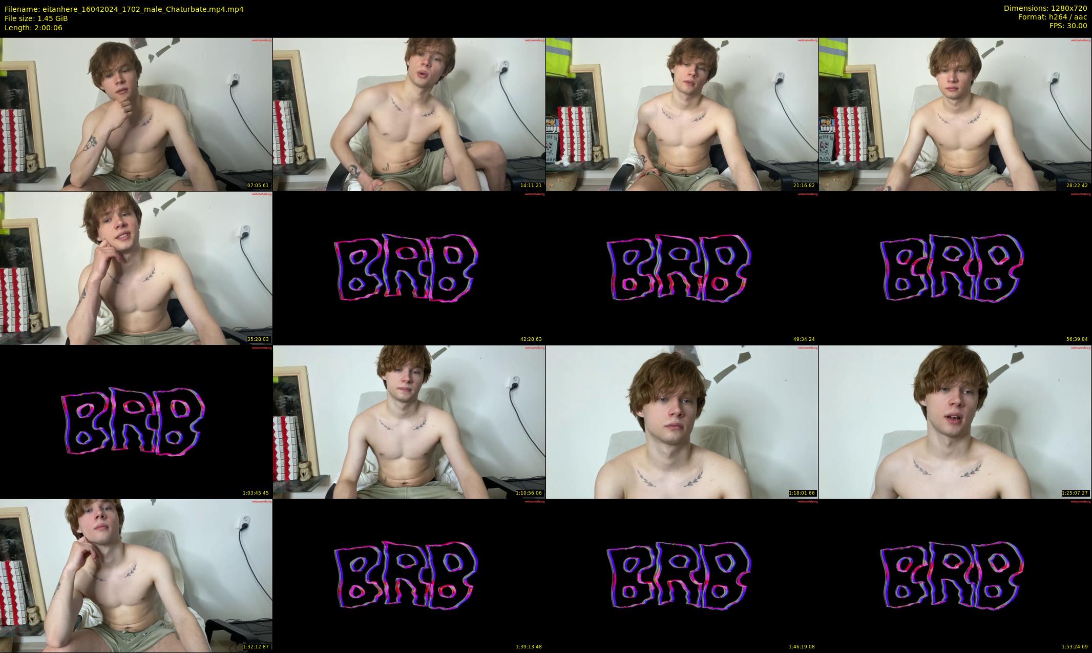 eitanhere — 121 minute Chaturbate male cam show recording, 720p, Apr 16, 2024