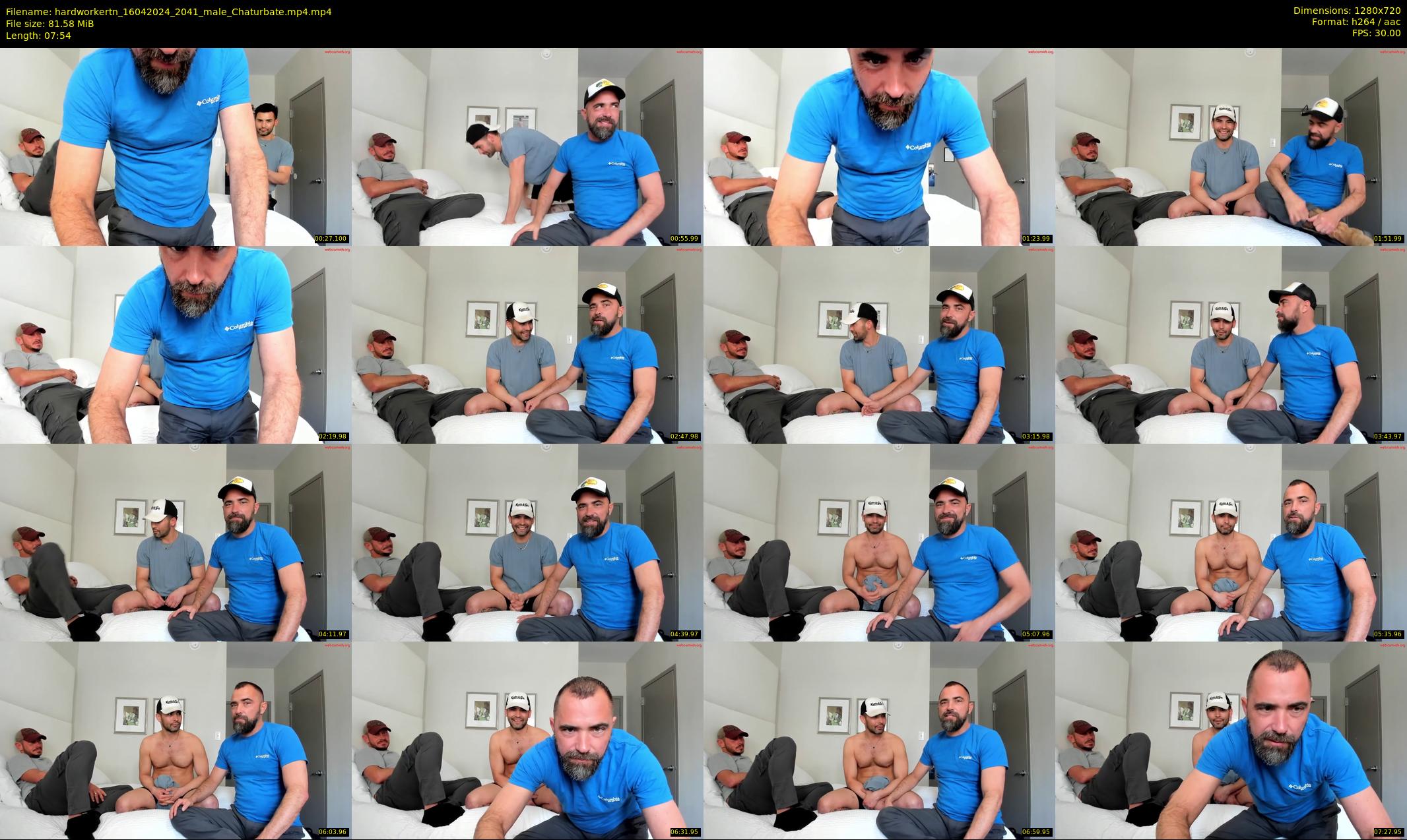 hardworkertn — 8 minute Chaturbate male cam show recording, 720p, Apr 16, 2024