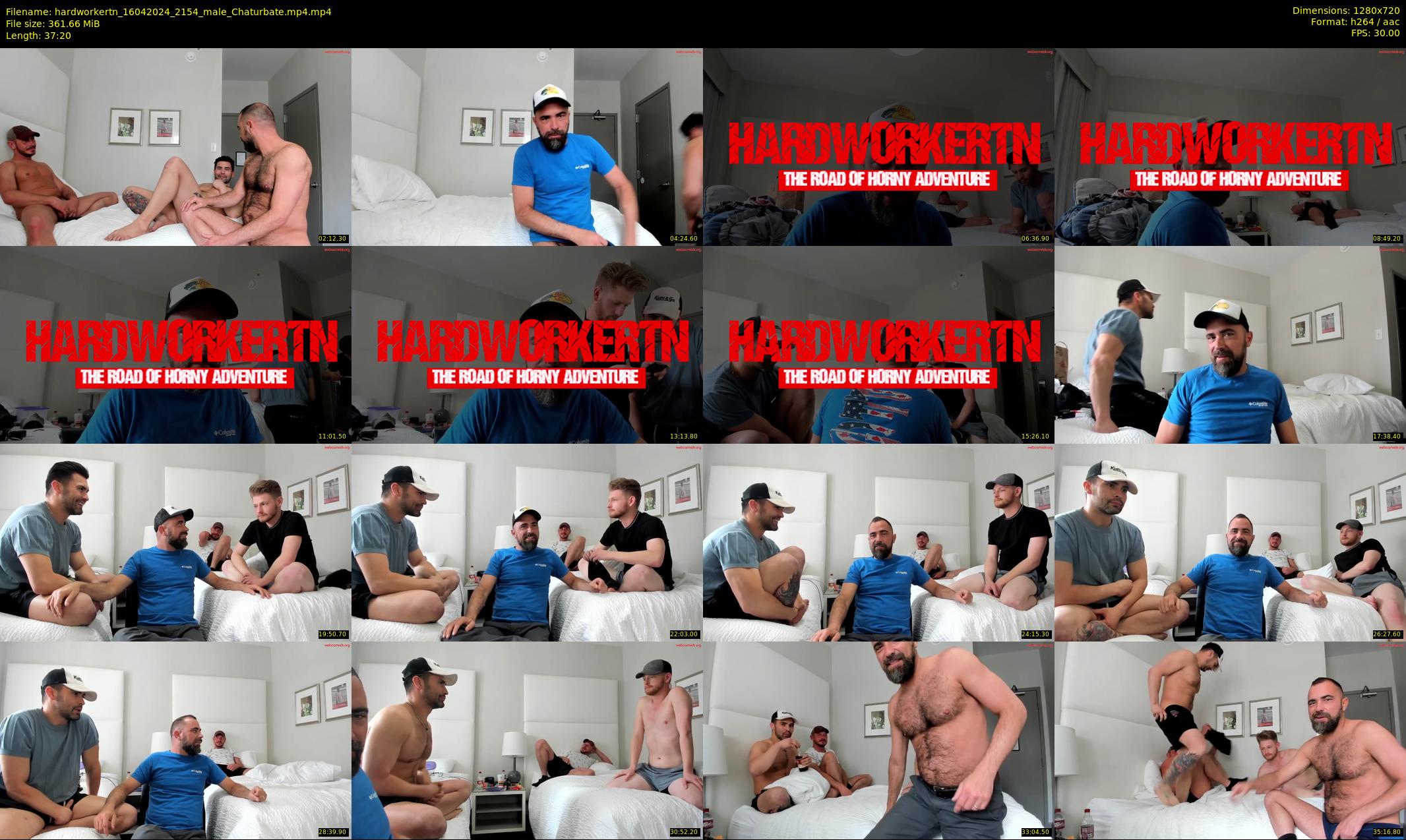 hardworkertn — 38 minute Chaturbate male cam show recording, 720p, Apr 16, 2024