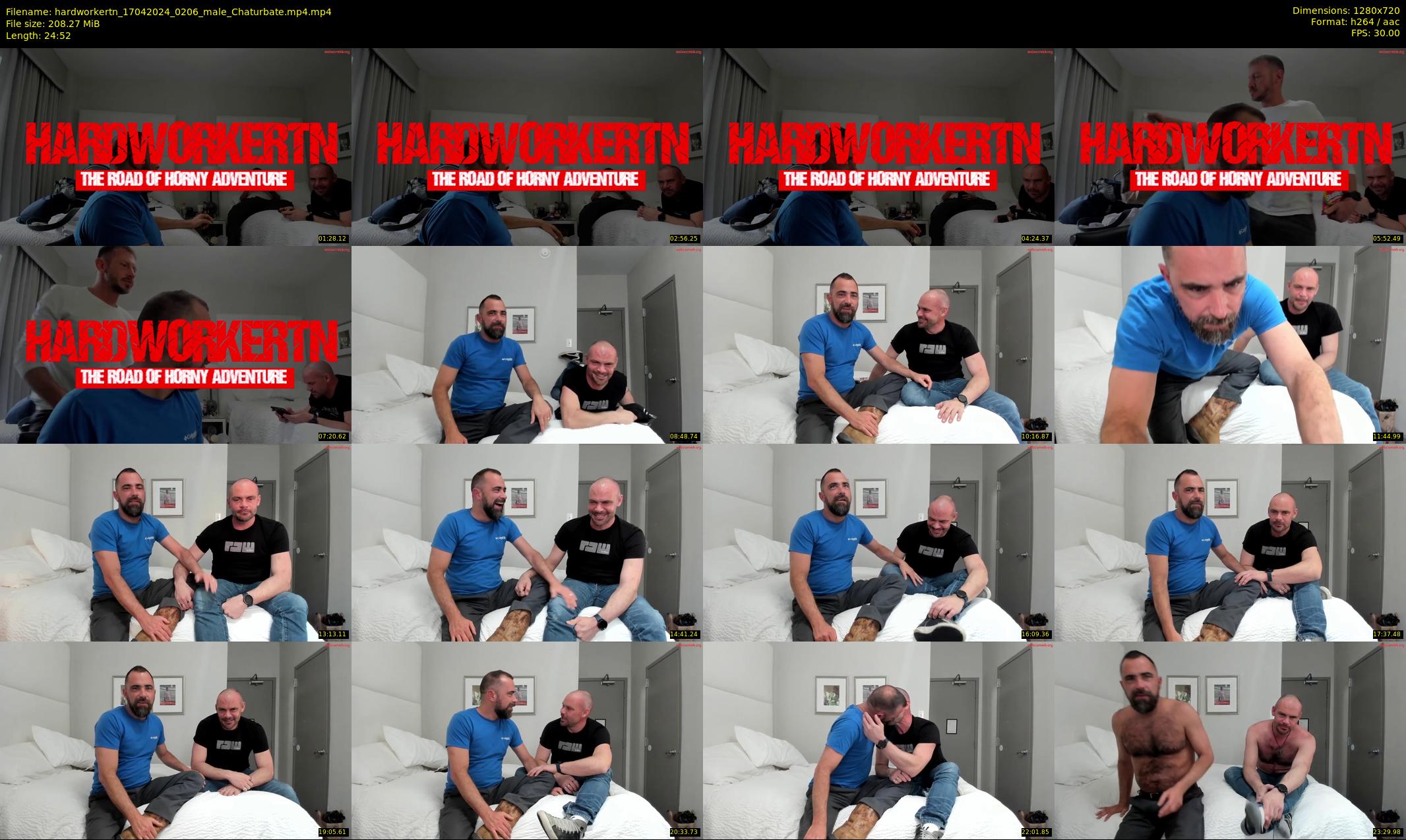 hardworkertn — 25 minute Chaturbate male cam show recording, 720p, Apr 17, 2024