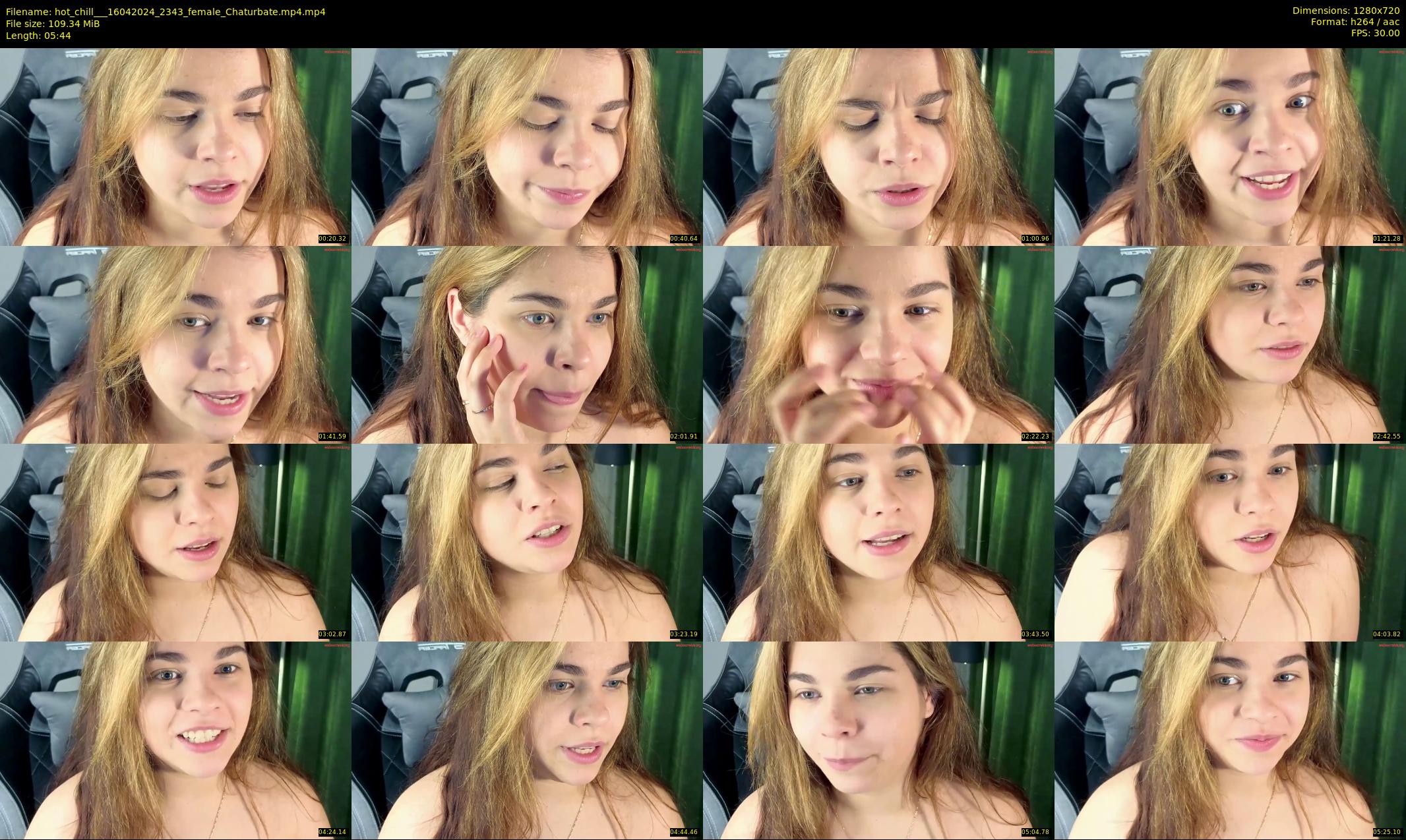 hot_chill__ — 6 minute Chaturbate female cam show recording, 720p, Apr 16, 2024