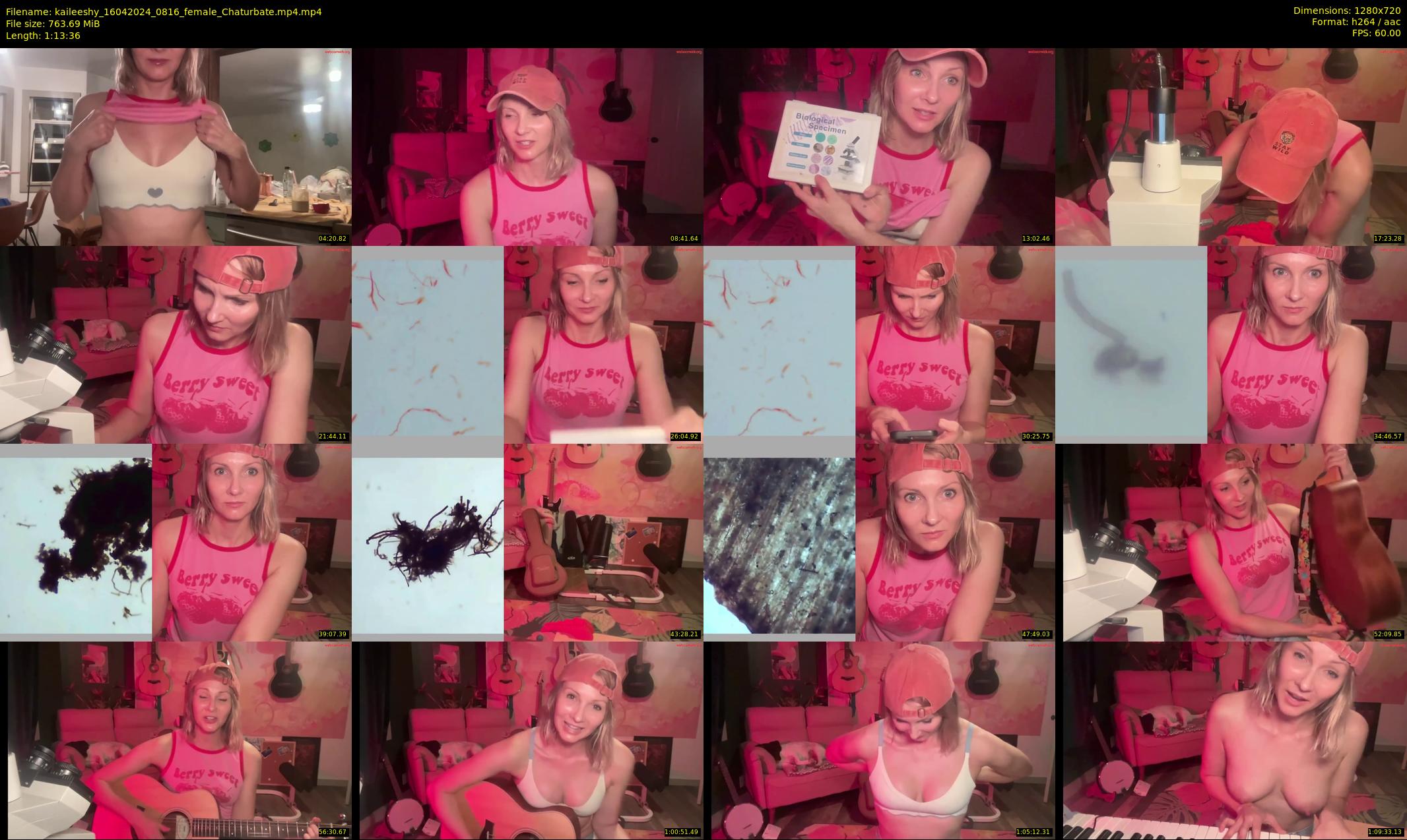 kaileeshy — 74 minute Chaturbate female cam show recording, 720p, Apr 16, 2024
