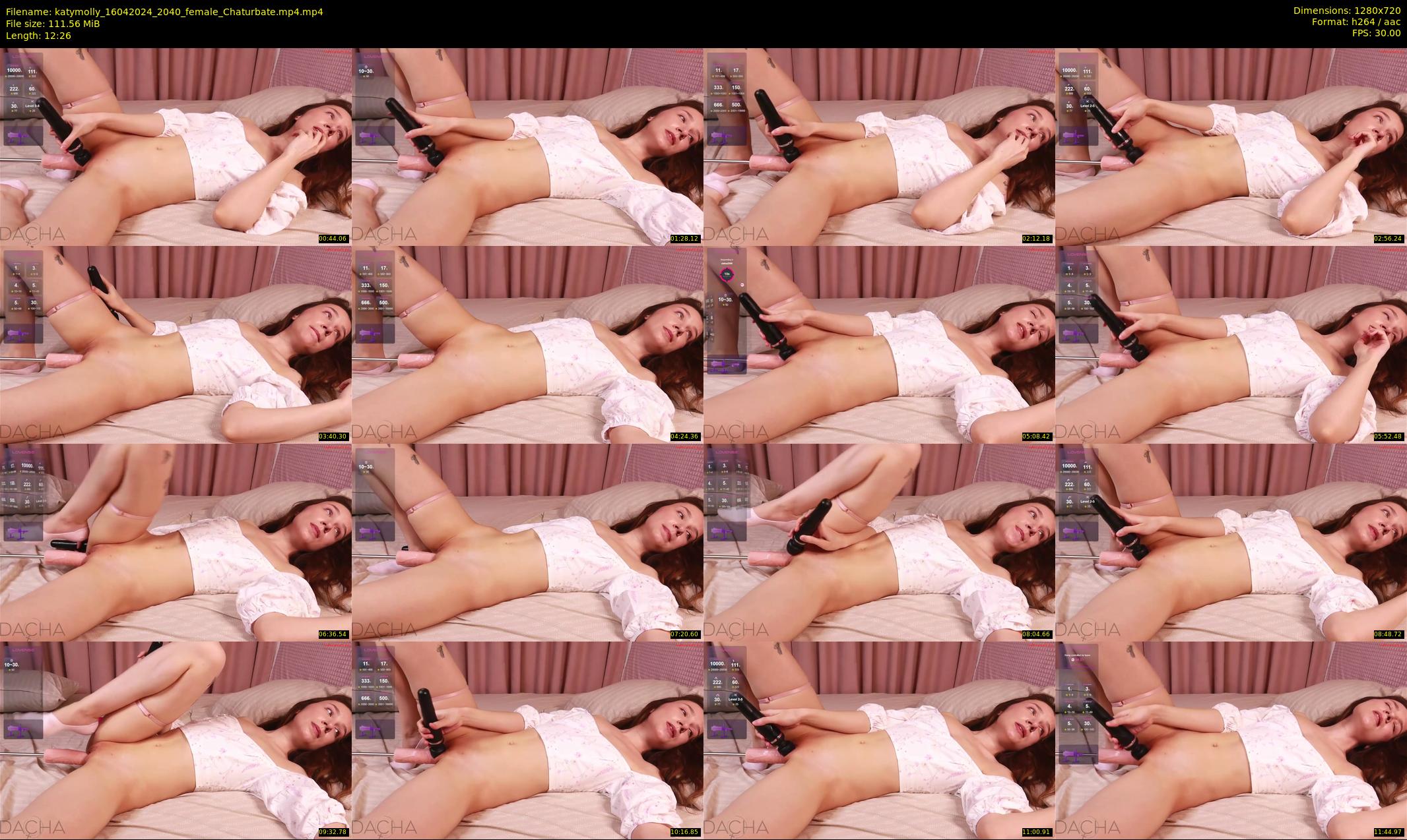 katymolly — 13 minute Chaturbate female cam show recording, 720p, Apr 16, 2024
