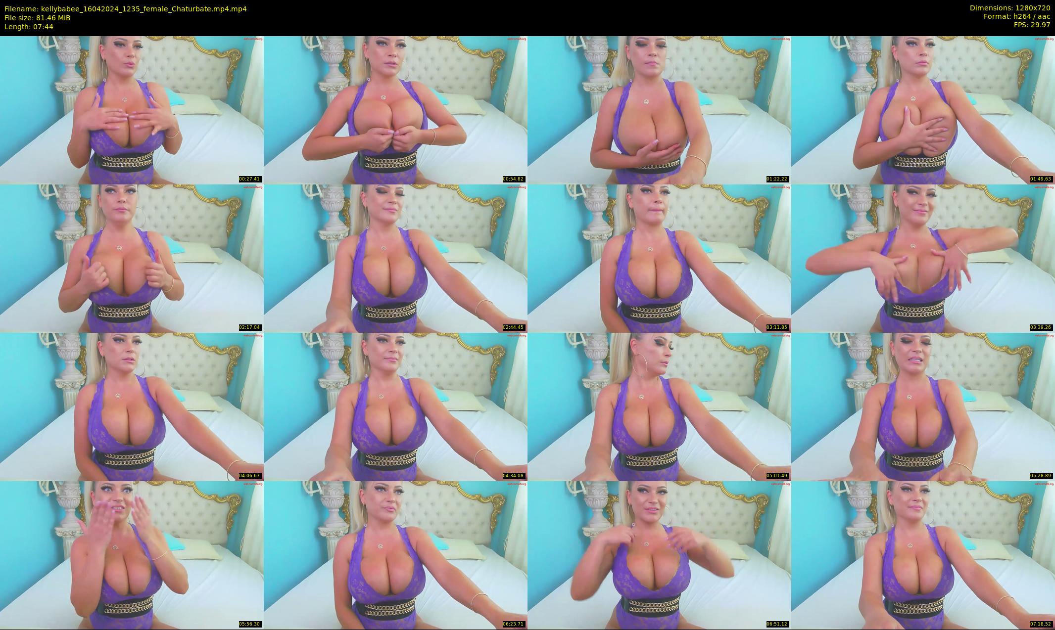 kellybabee — 8 minute Chaturbate female cam show recording, 720p, Apr 16, 2024