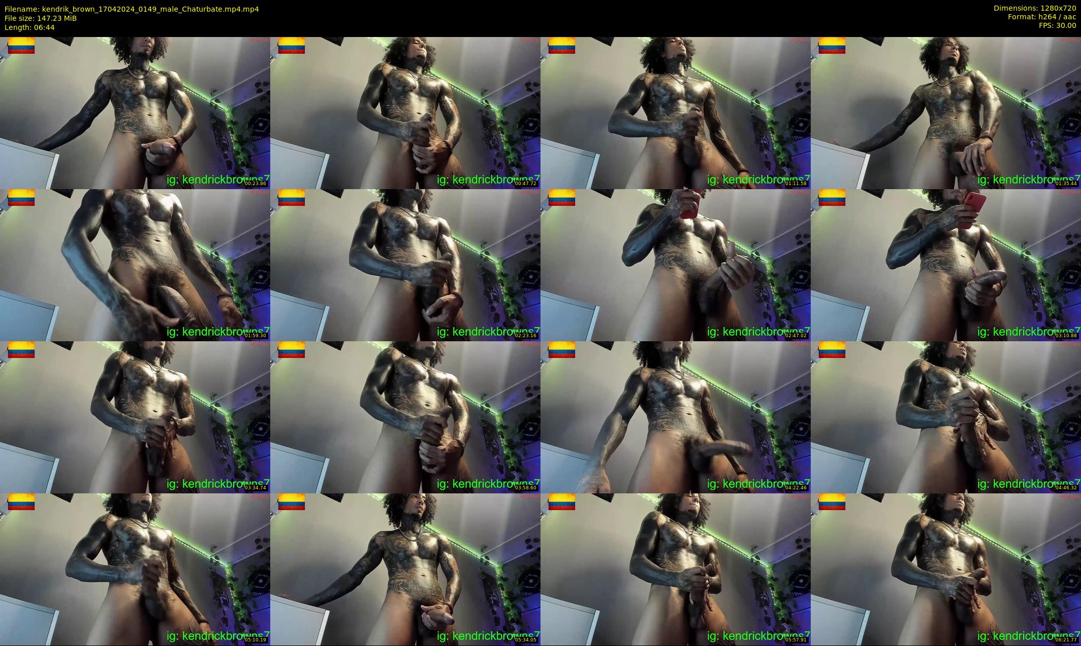 kendrik_brown — 7 minute Chaturbate male cam show recording, 720p, Apr 17, 2024