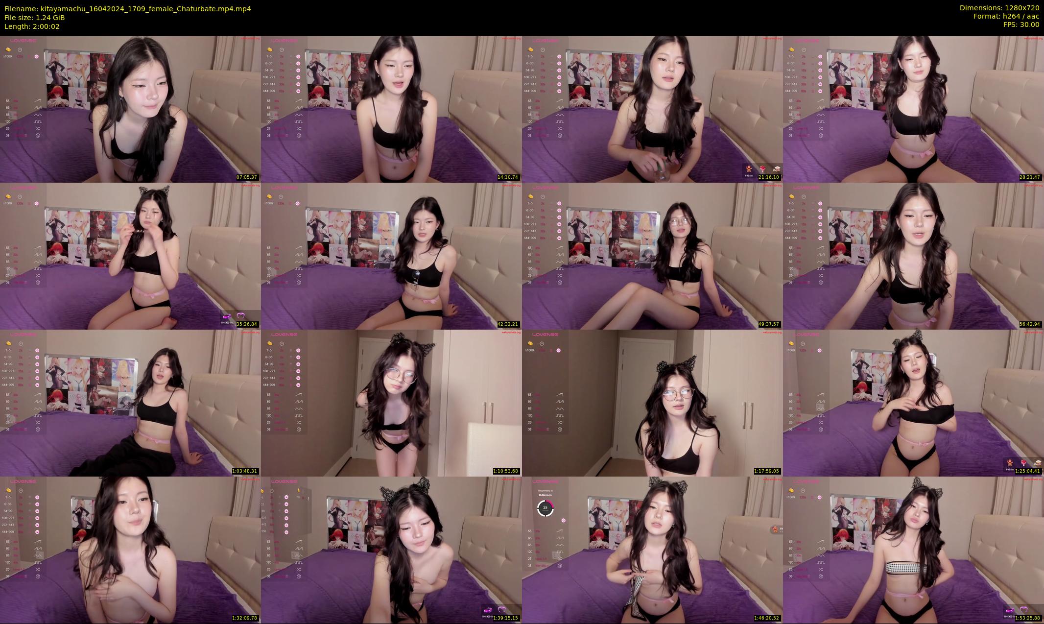 kitayamachu — 121 minute Chaturbate female cam show recording, 720p, Apr 16, 2024