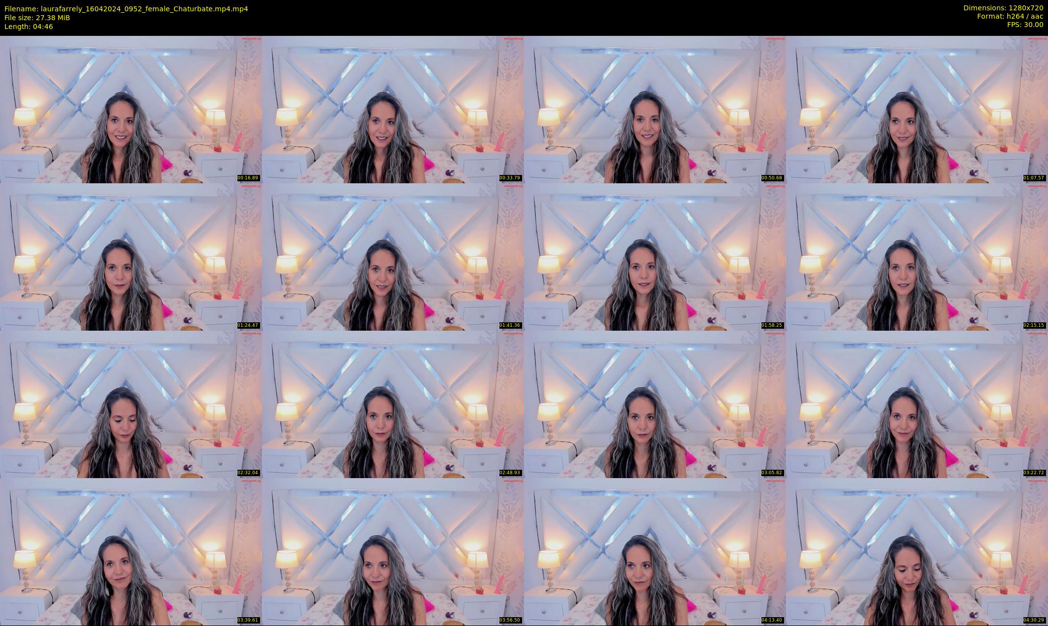 laurafarrely — 5 minute Chaturbate female cam show recording, 720p, Apr 16, 2024