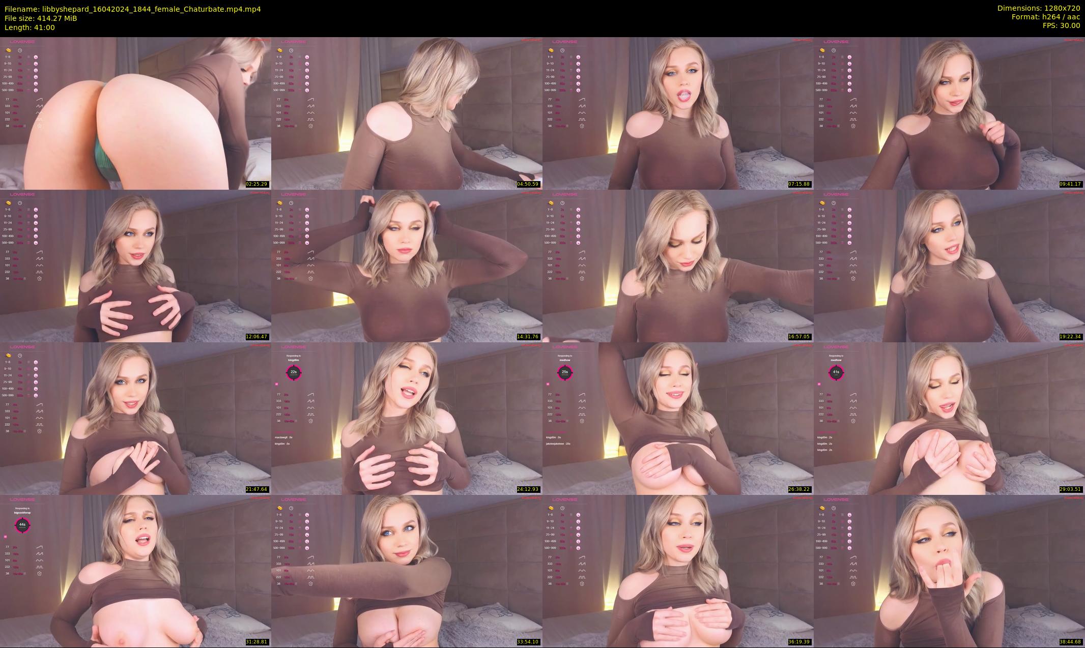 libbyshepard — 41 minute Chaturbate female cam show recording, 720p, Apr 16, 2024