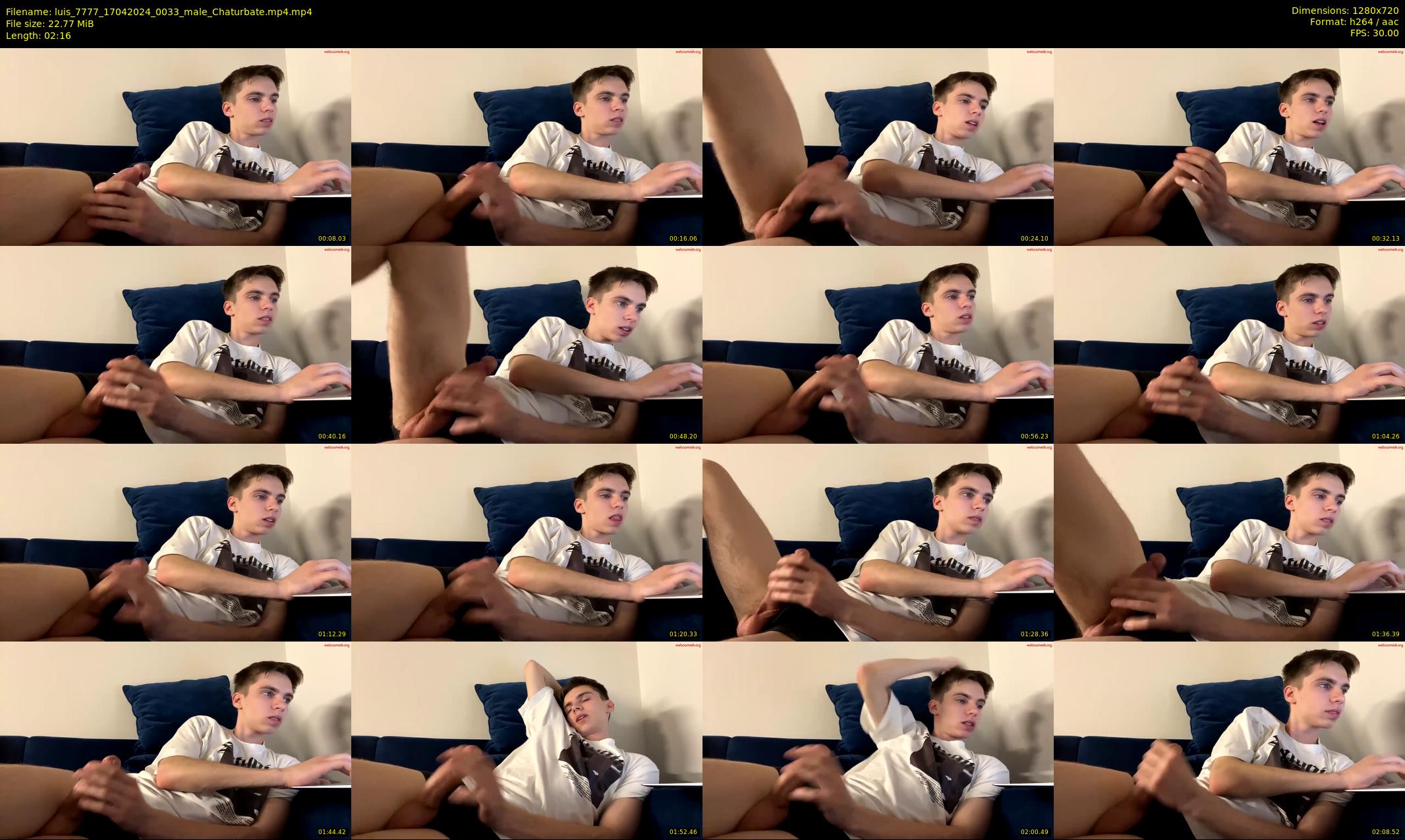 luis_7777 — 3 minute Chaturbate male cam show recording, 720p, Apr 17, 2024