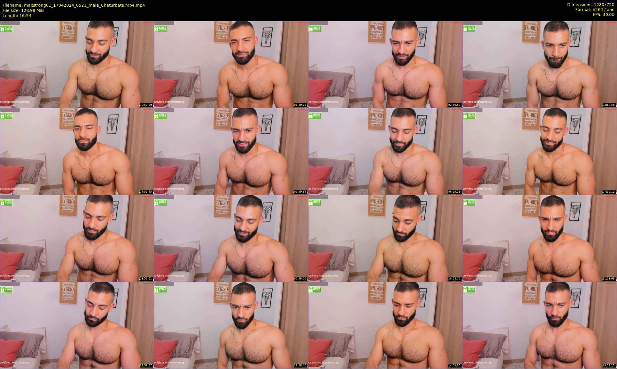 maxstrong01 — 17 minute Chaturbate male cam show recording, 720p, Apr 17, 2024