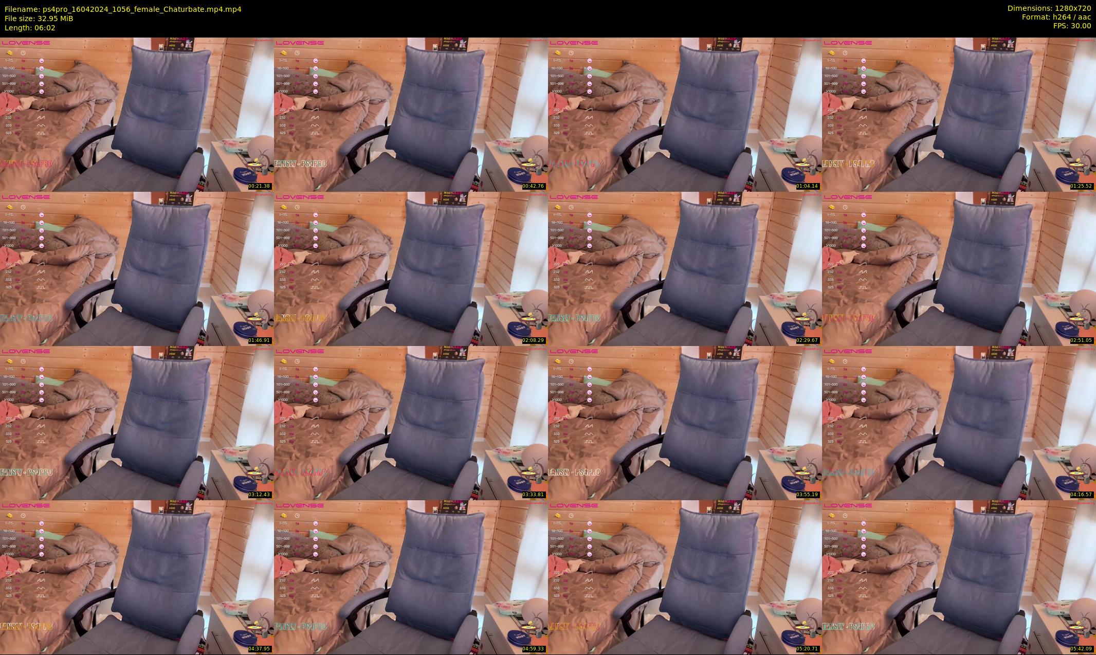 ps4pro — 7 minute Chaturbate female cam show recording, 720p, Apr 16, 2024