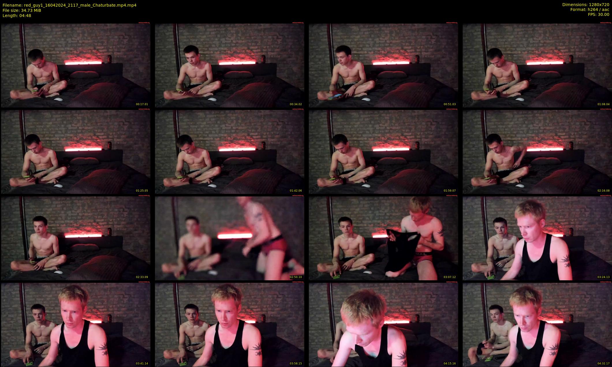 red_guy1 — 5 minute Chaturbate male cam show recording, 720p, Apr 16, 2024