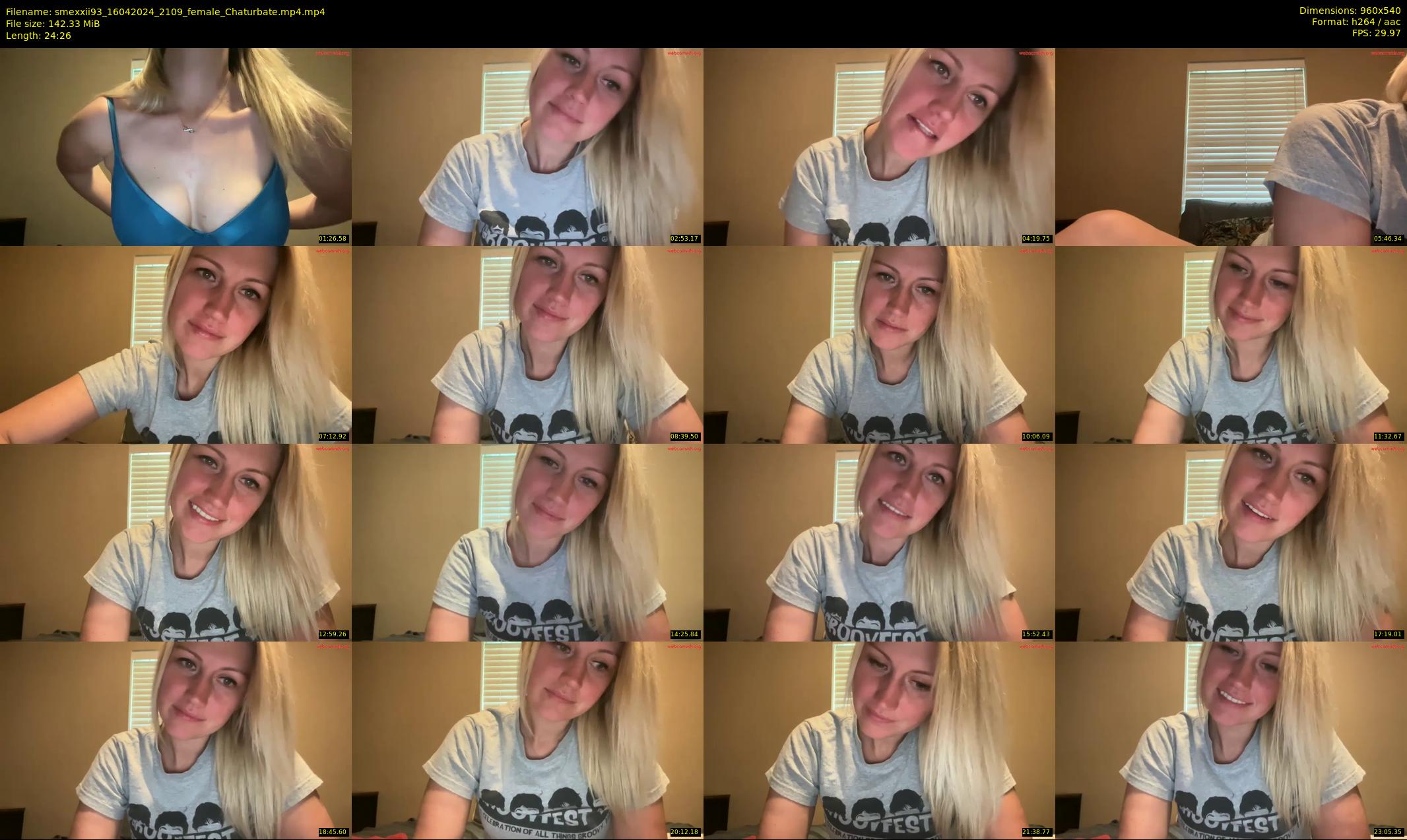 smexxii93 — 25 minute Chaturbate female cam show recording, 480p, Apr 16, 2024