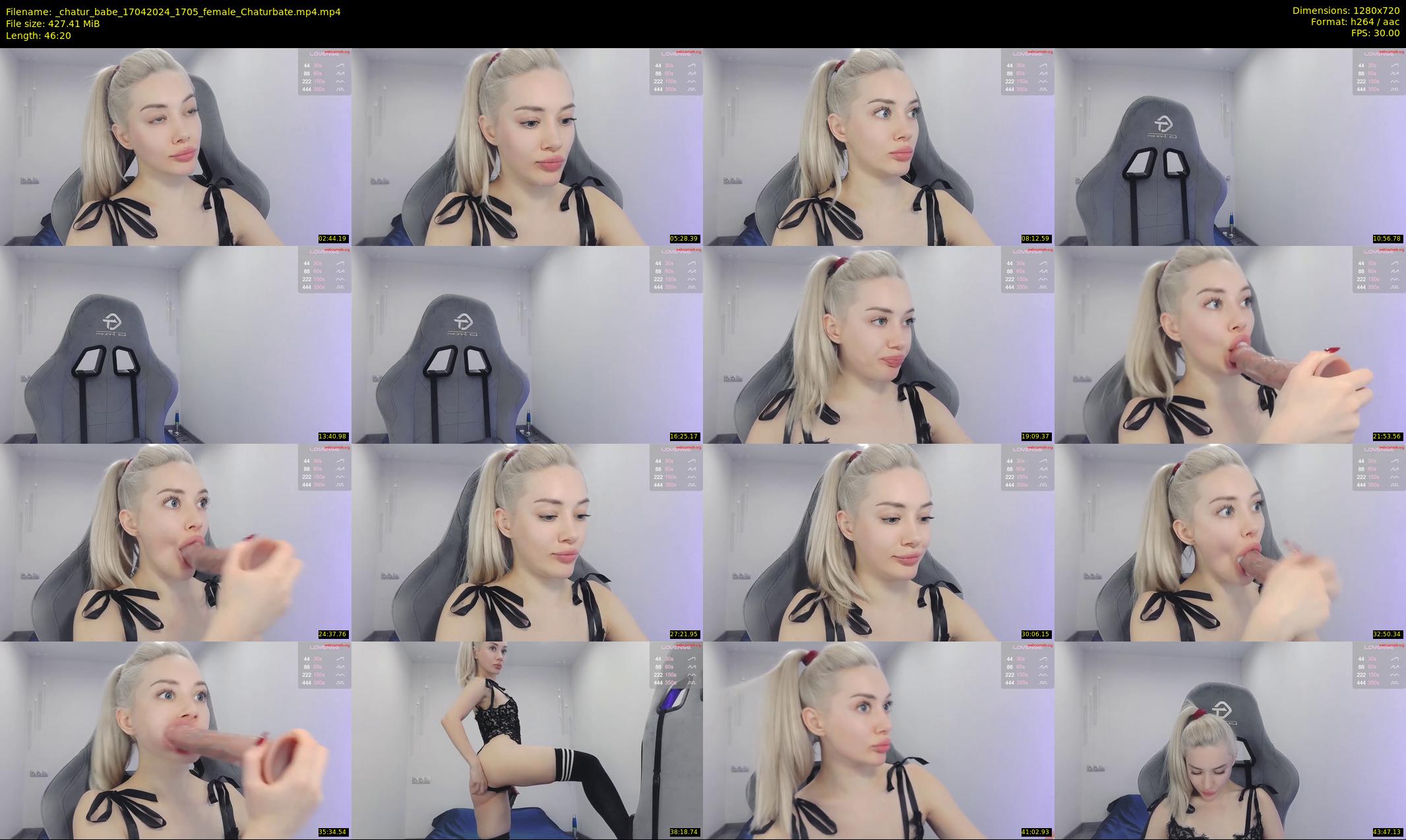 _chatur_babe — 47 minute Chaturbate female cam show recording, 720p, Apr 17, 2024
