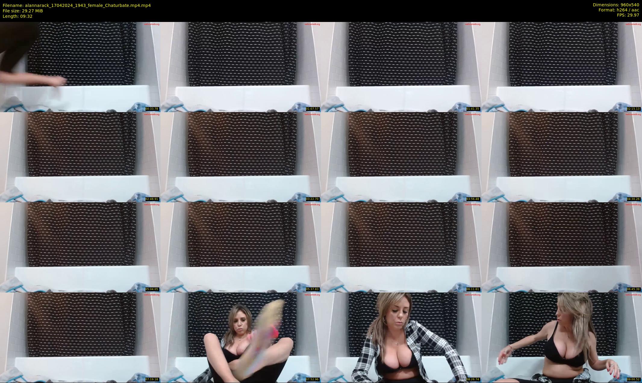 alannarack — 10 minute Chaturbate female cam show recording, 480p, Apr 17, 2024