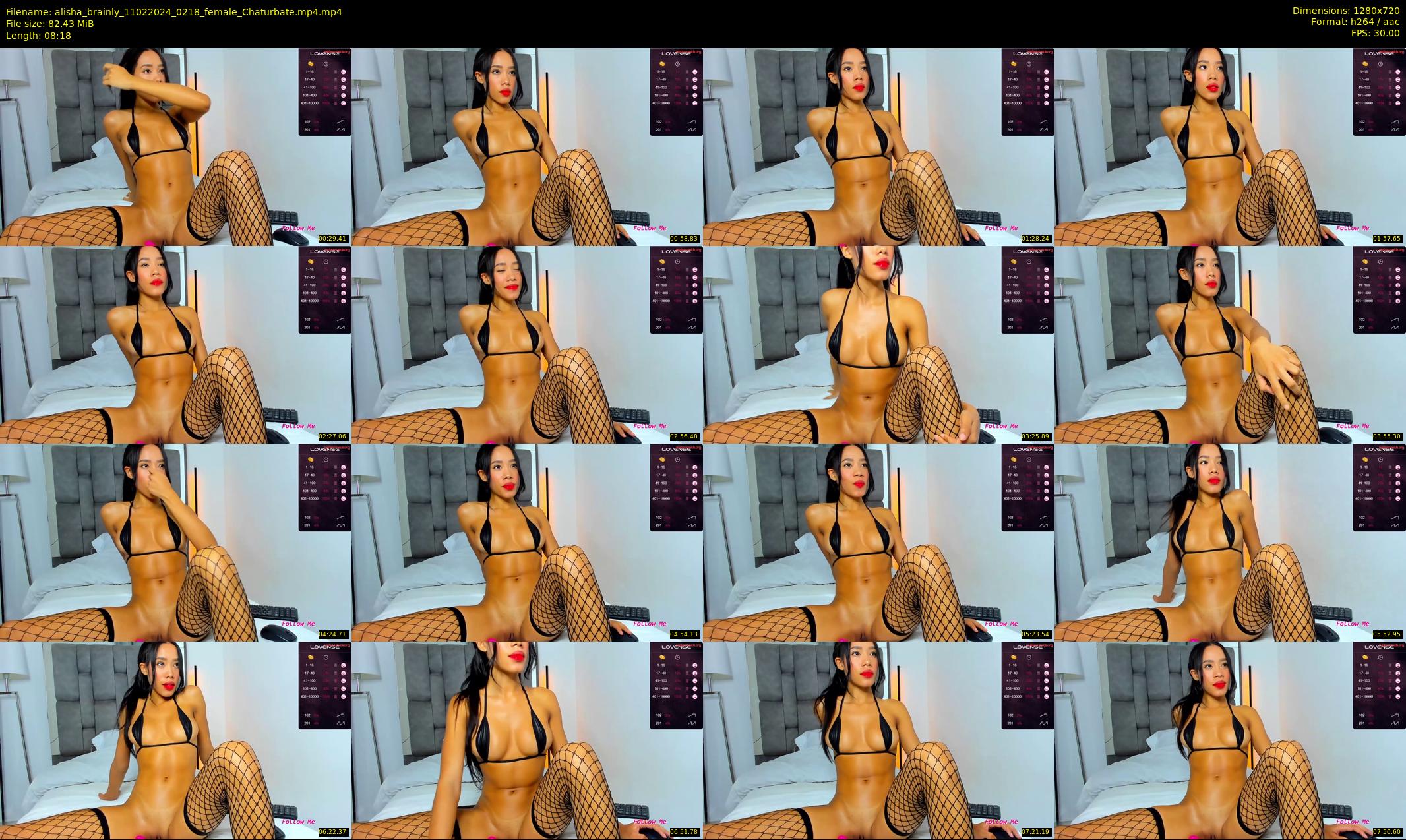 alisha_brainly — 9 minute Chaturbate female cam show recording, 720p, Feb 11, 2024