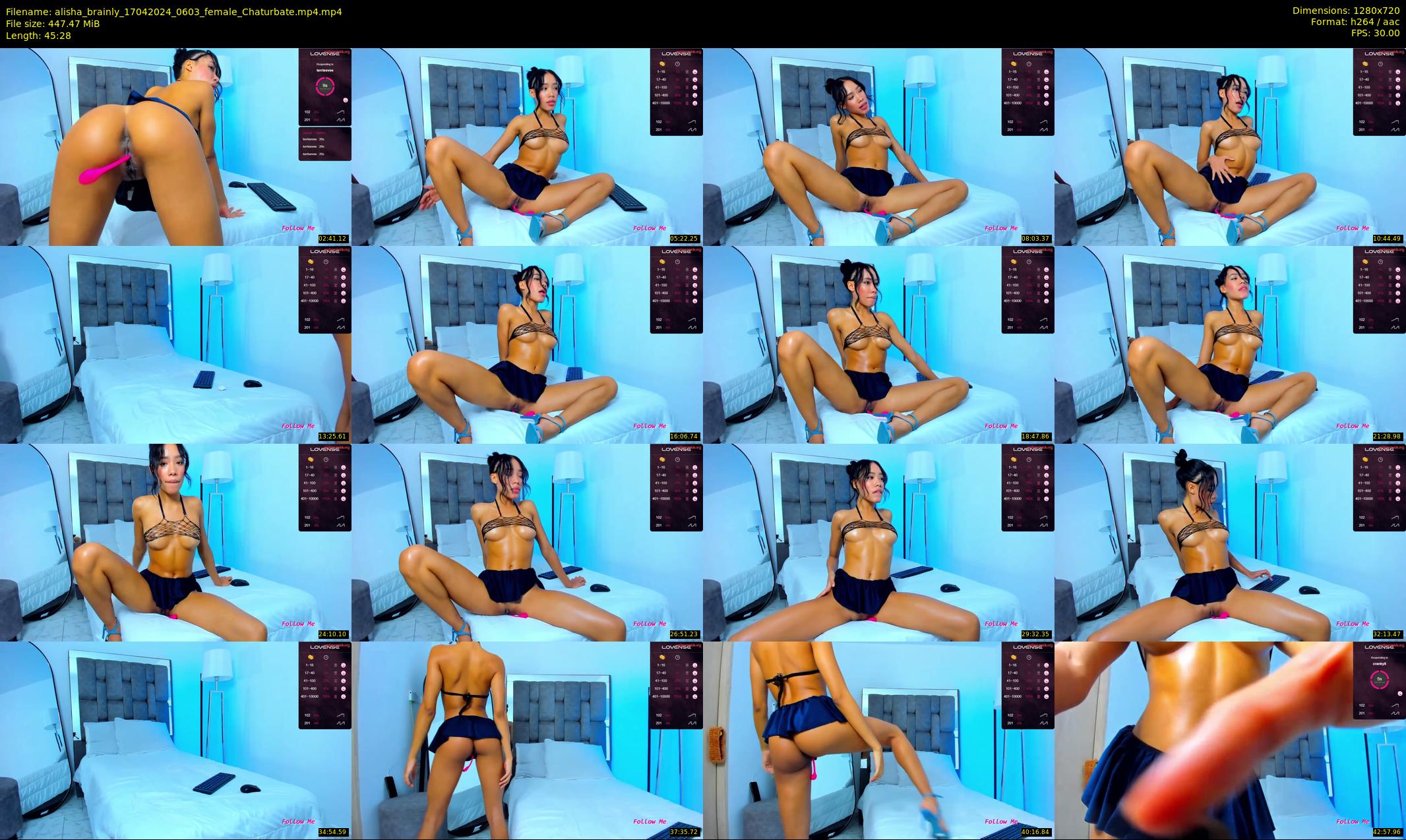 alisha_brainly — 46 minute Chaturbate female cam show recording, 720p, Apr 17, 2024