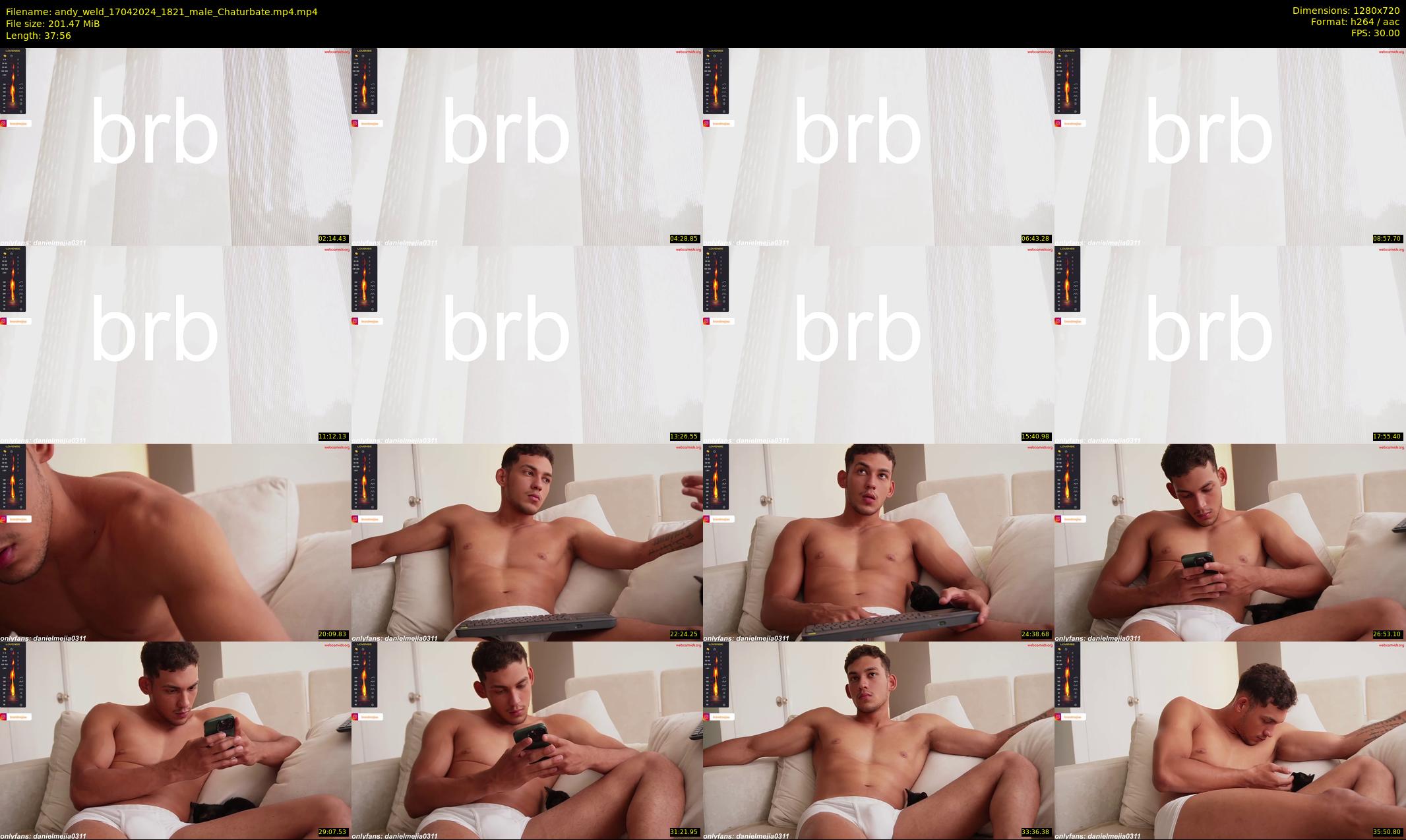andy_weld — 38 minute Chaturbate male cam show recording, 720p, Apr 17, 2024