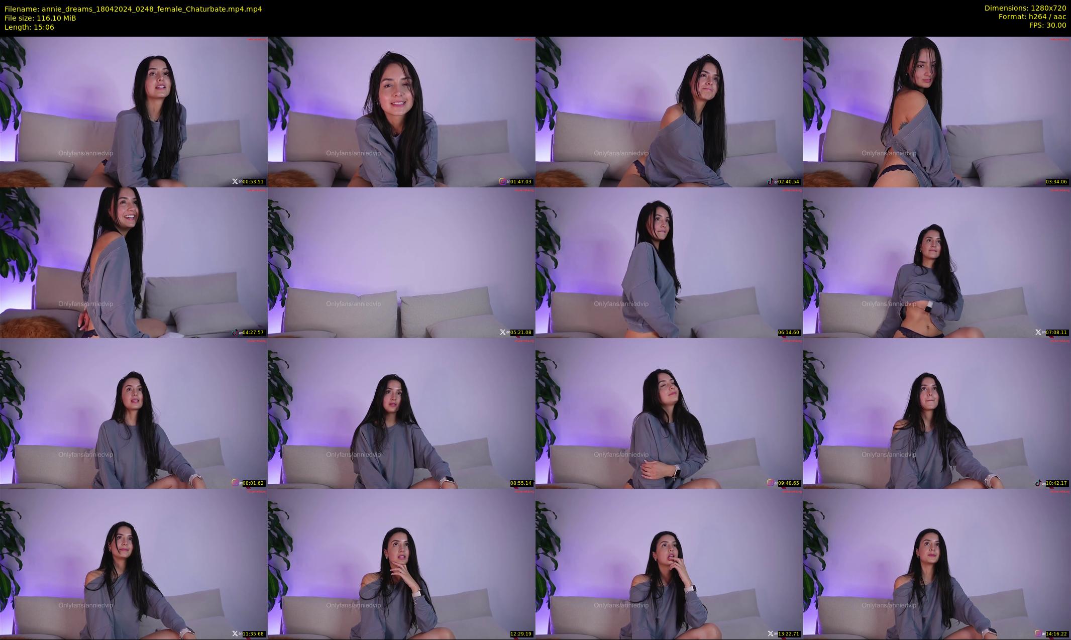 annie_dreams — 16 minute Chaturbate female cam show recording, 720p, Apr 18, 2024