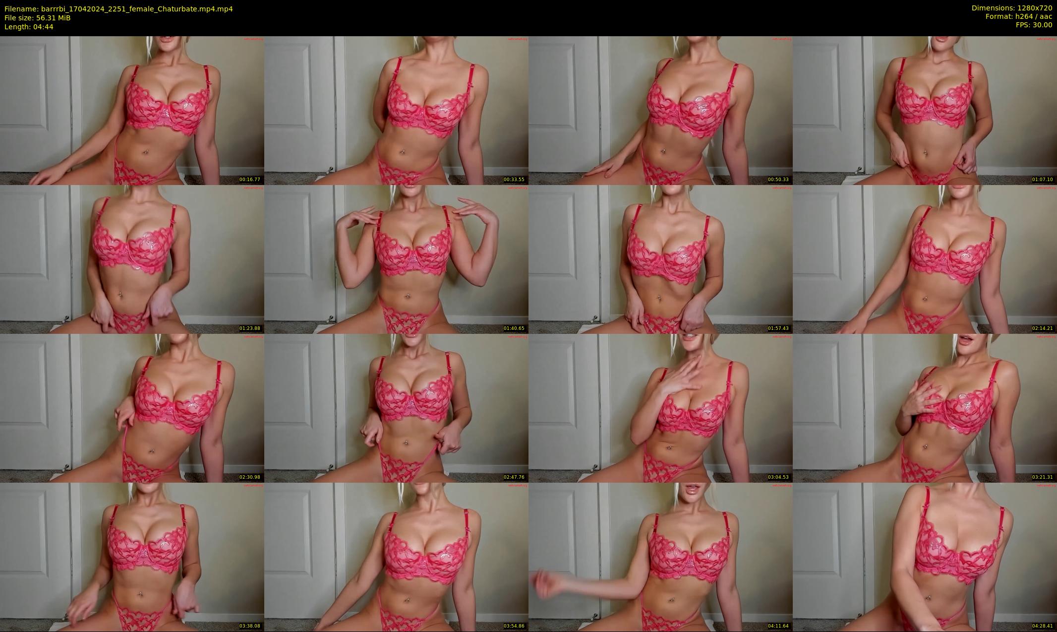 barrrbi — 5 minute Chaturbate female cam show recording, 720p, Apr 17, 2024