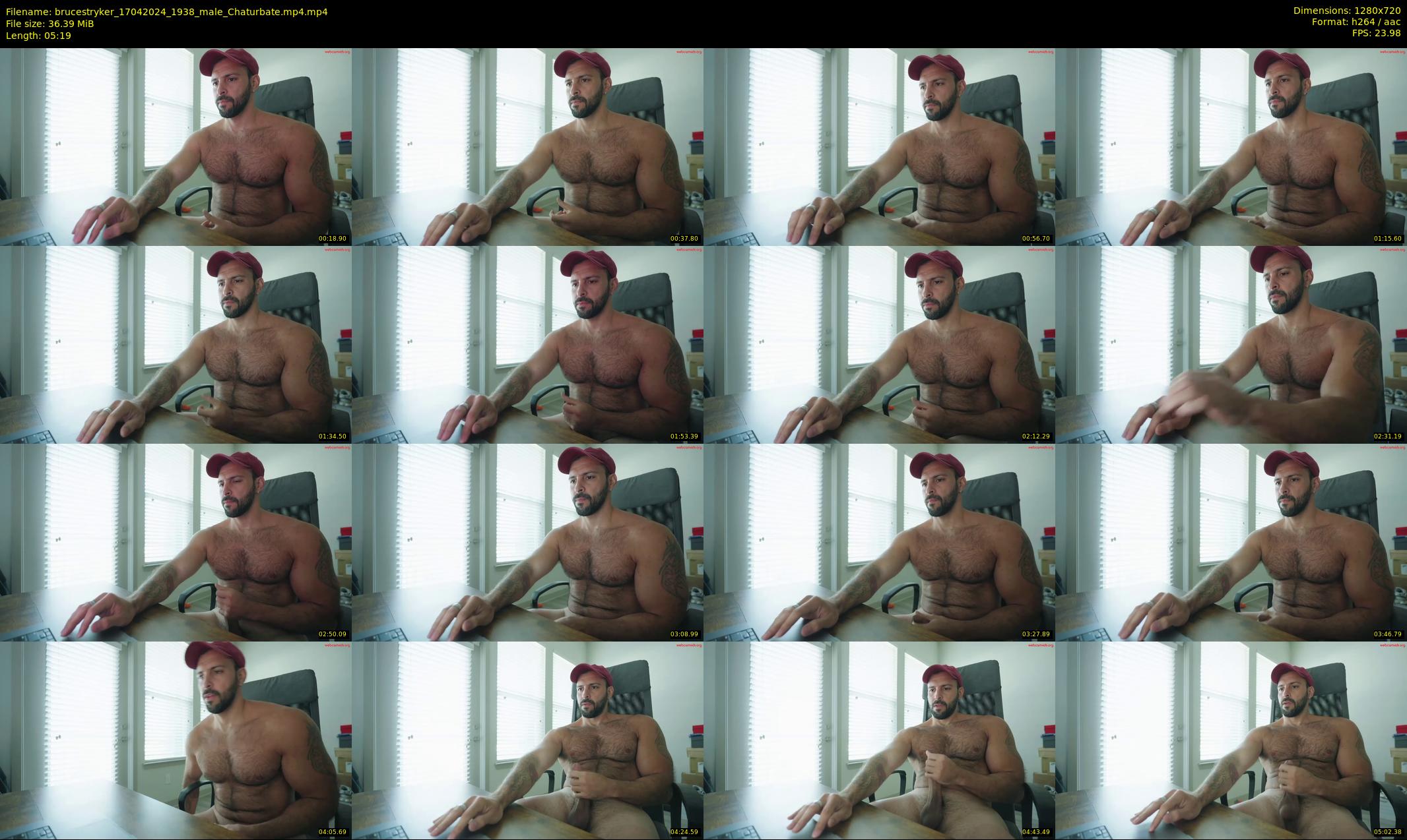 brucestryker — 6 minute Chaturbate male cam show recording, 720p, Apr 17, 2024