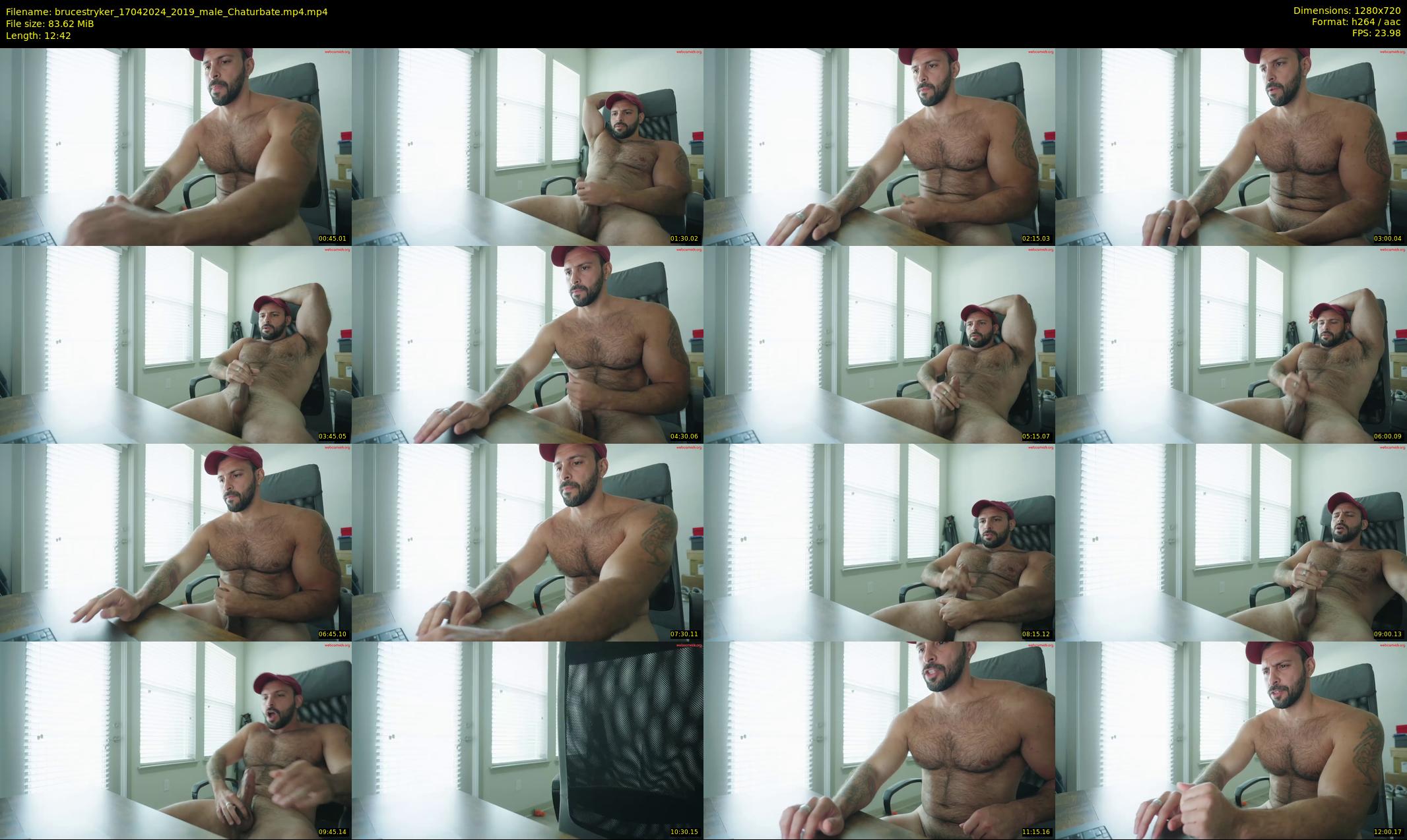 brucestryker — 13 minute Chaturbate male cam show recording, 720p, Apr 17, 2024